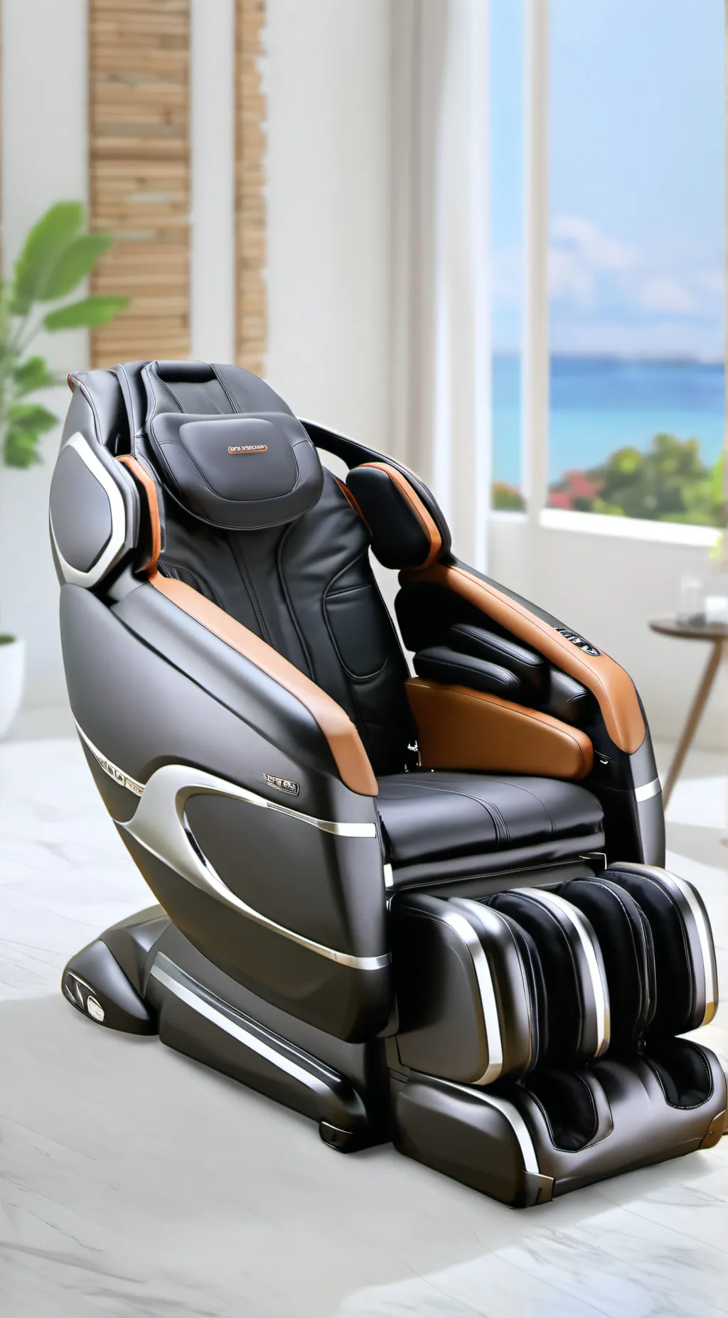 ai character: Massage chair  background