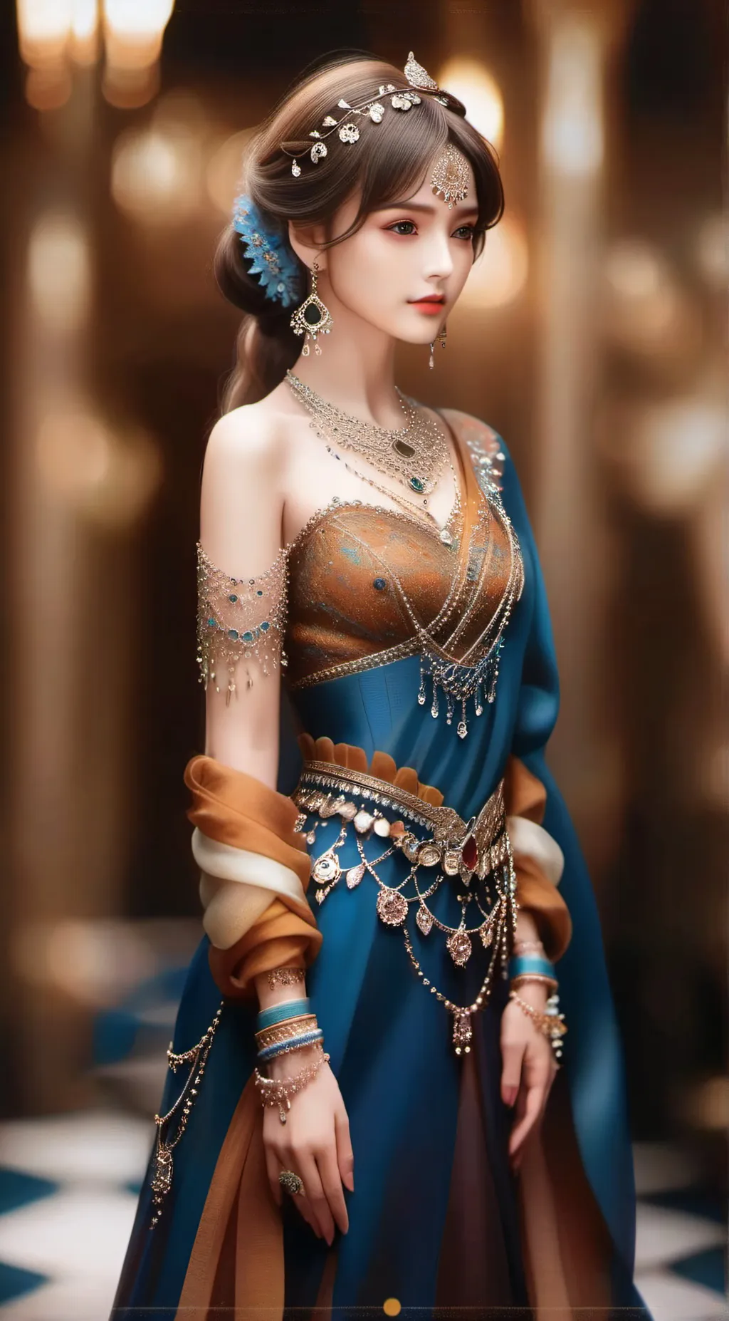 ai character: Maladita background