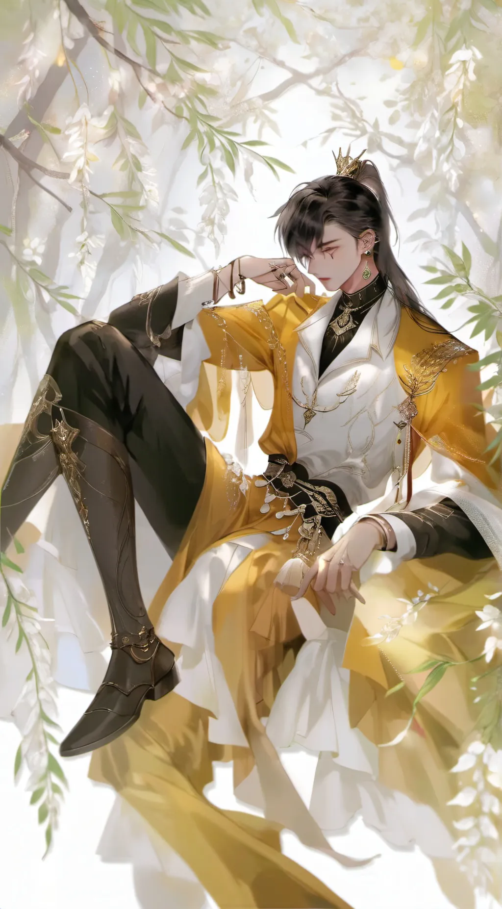 ai character: Ash background