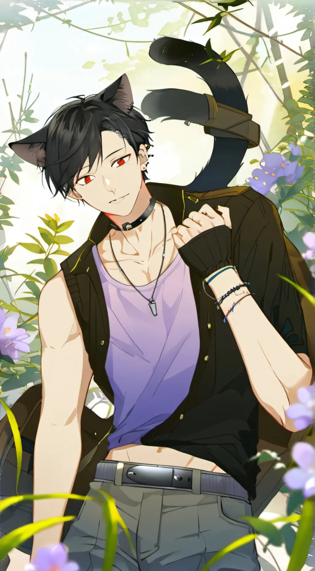 ai character: Max background