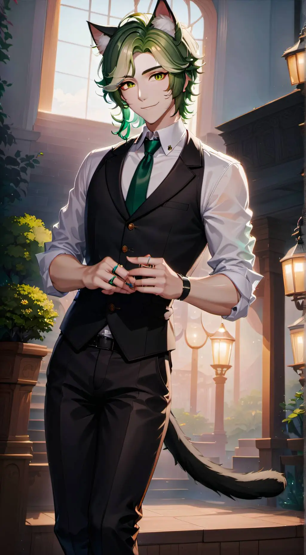 ai character: Chess background