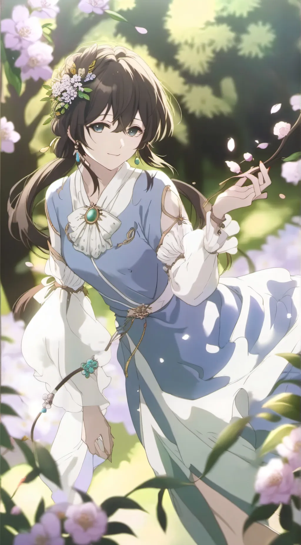 ai character: nica background