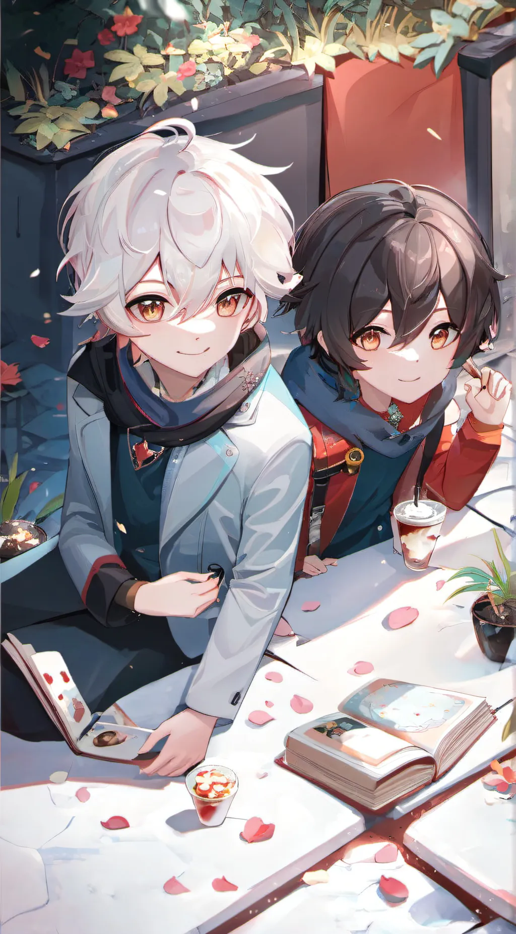 ai character: Matt and blake background