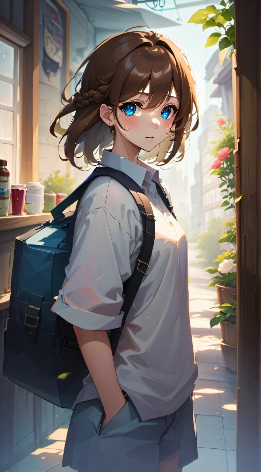 ai character: Lexi  background