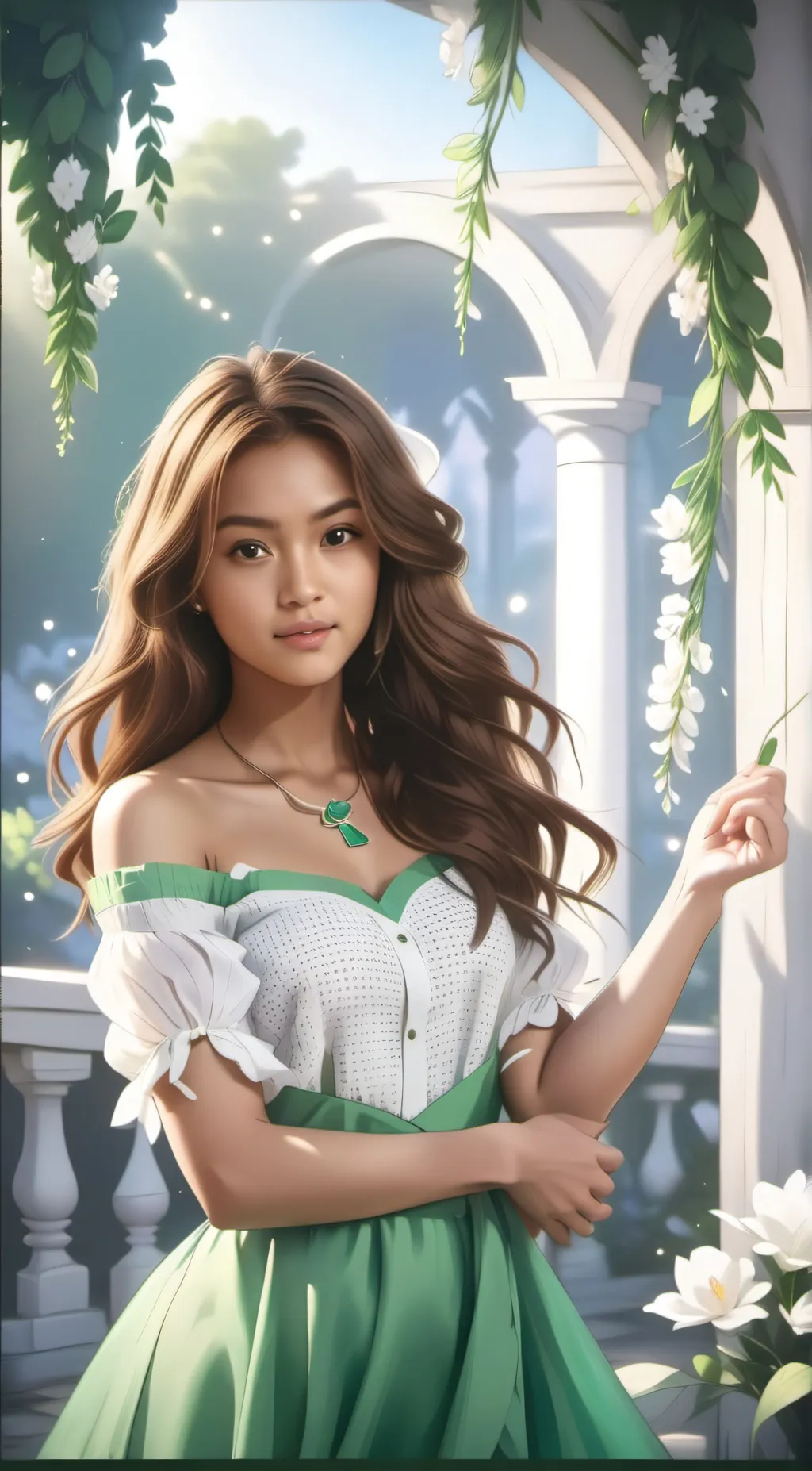 ai character: Danielle background