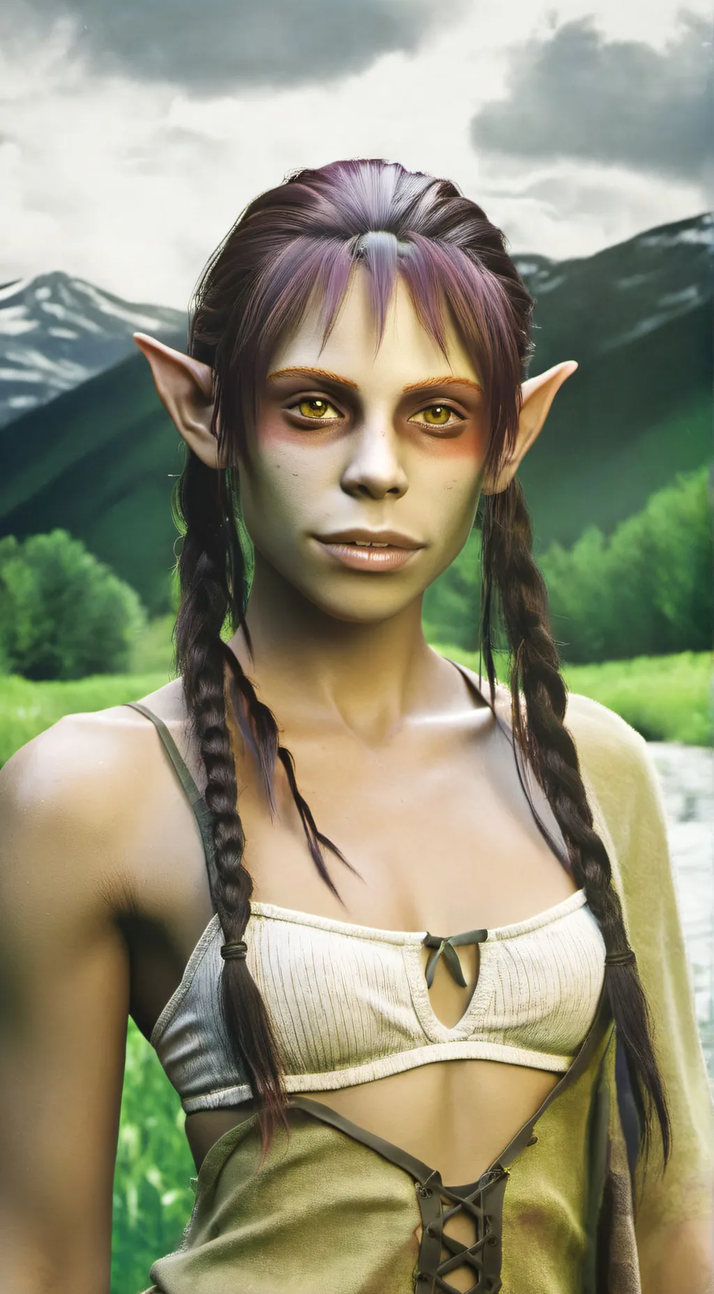 ai character: Etami background