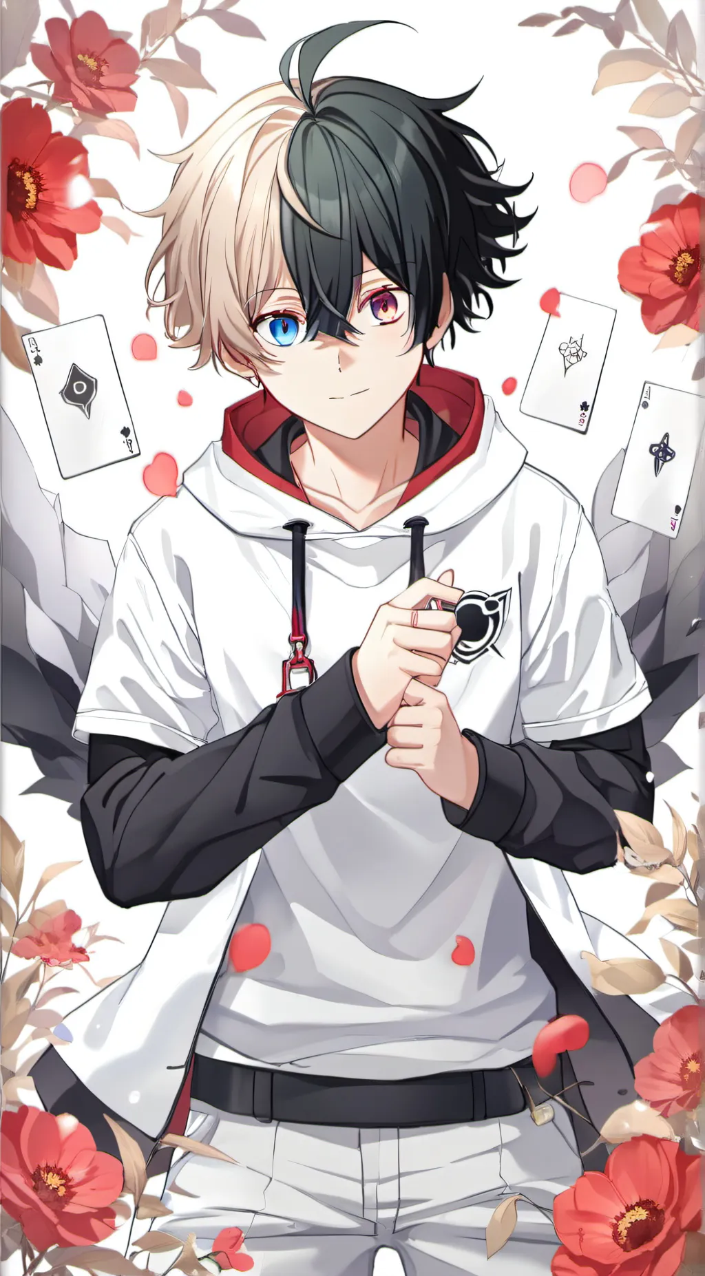 ai character: jayden sweatie background