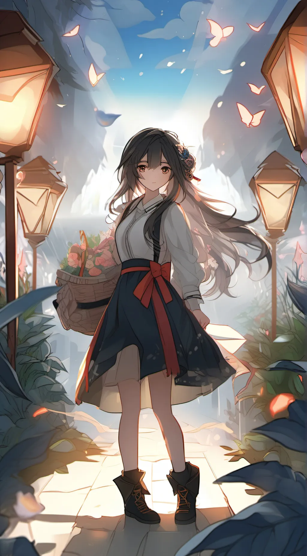 ai character: kire background