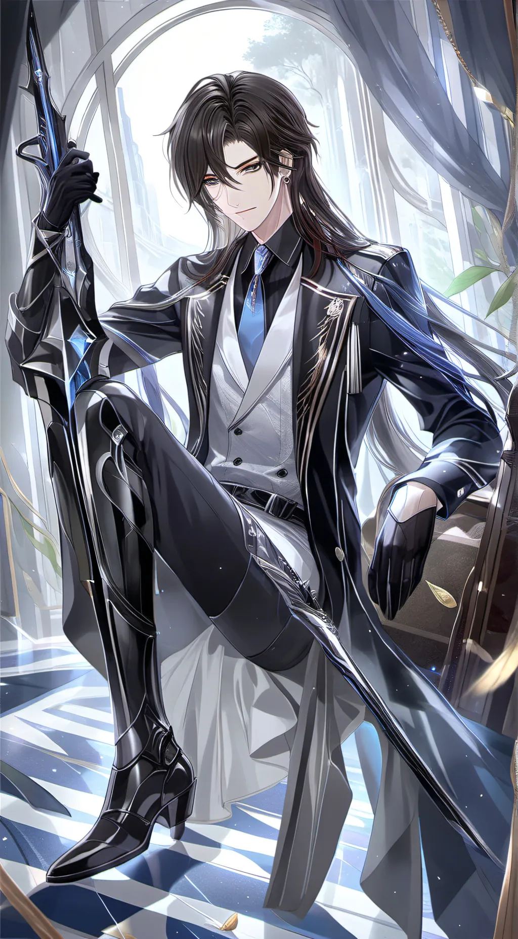 ai character: Xiao background