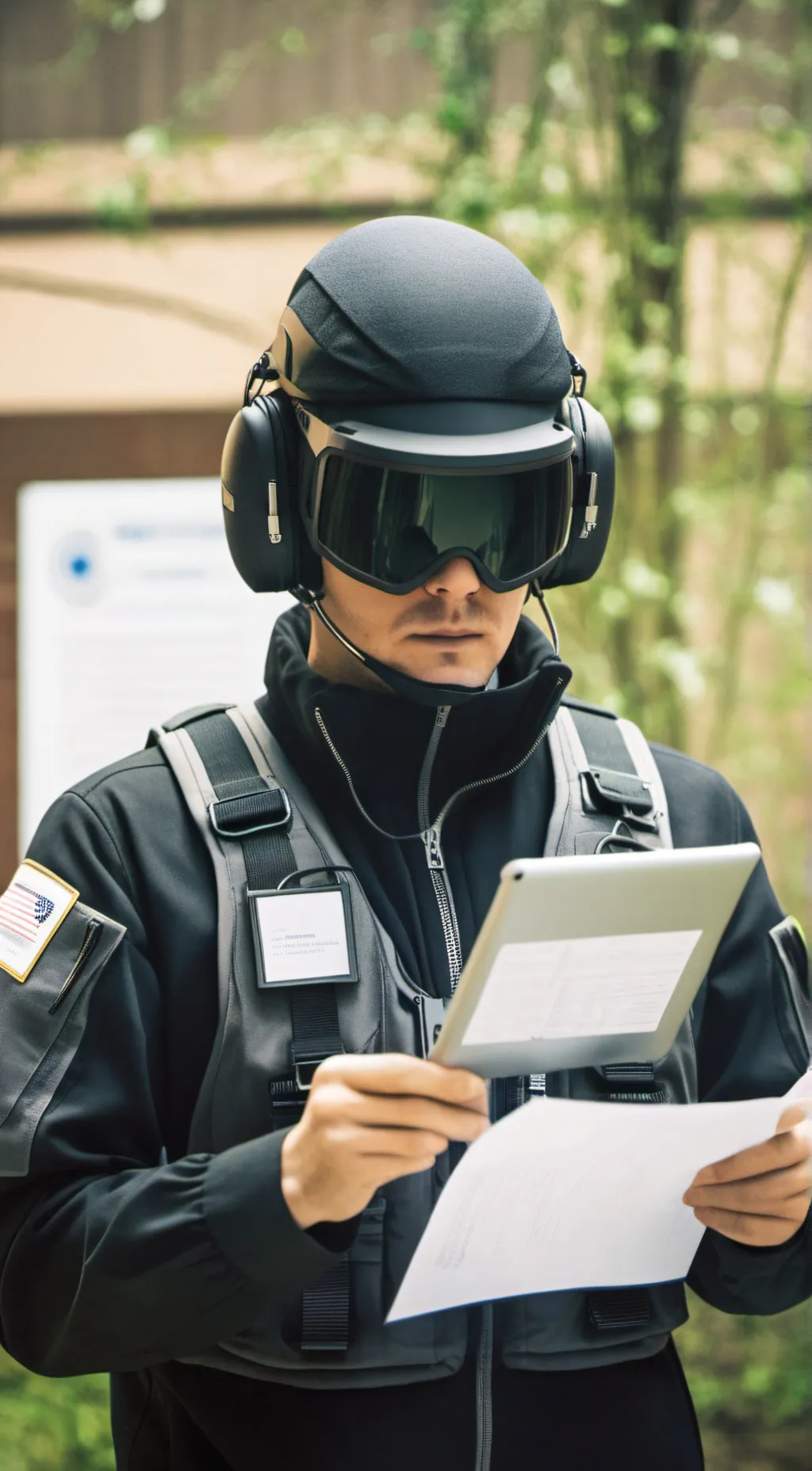 ai character: IA background