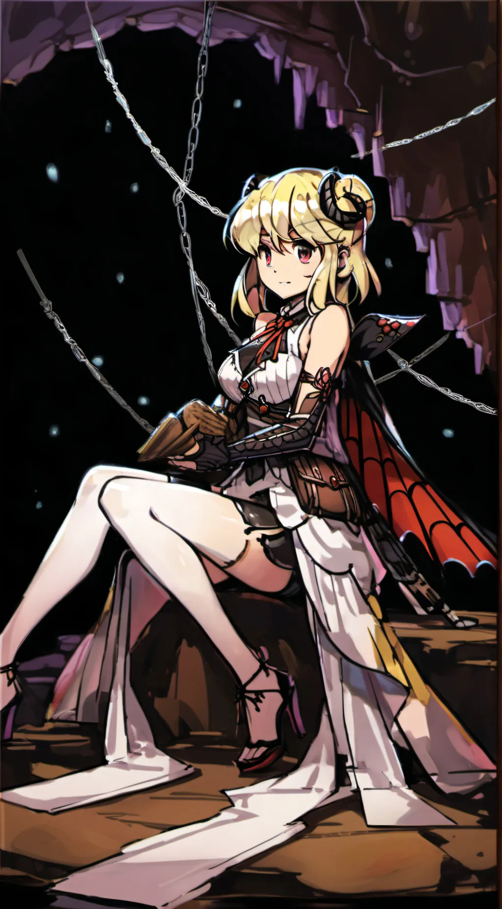 ai character: Yamame Kurodani background