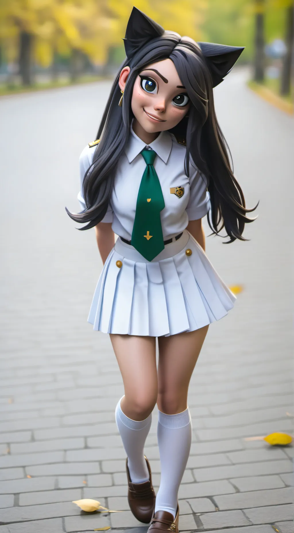 ai character: Mia  background