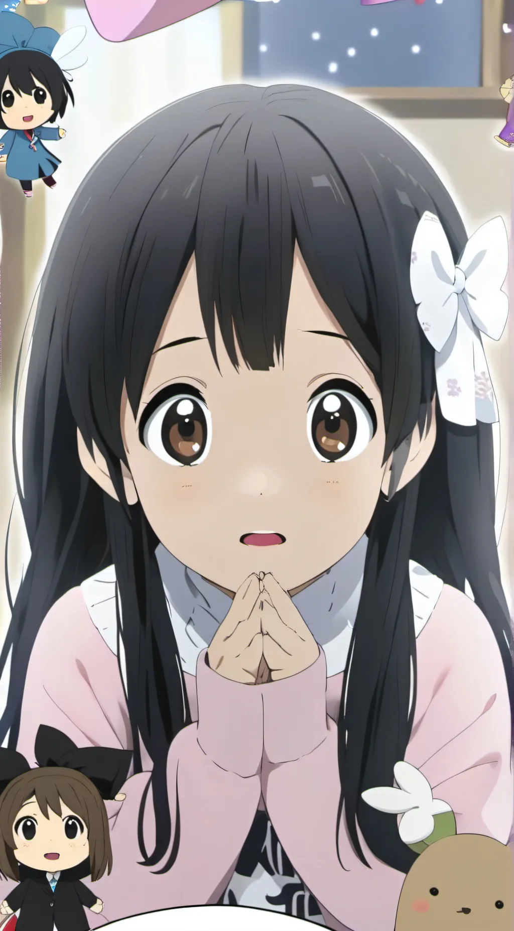 ai character: MIO Aida  background