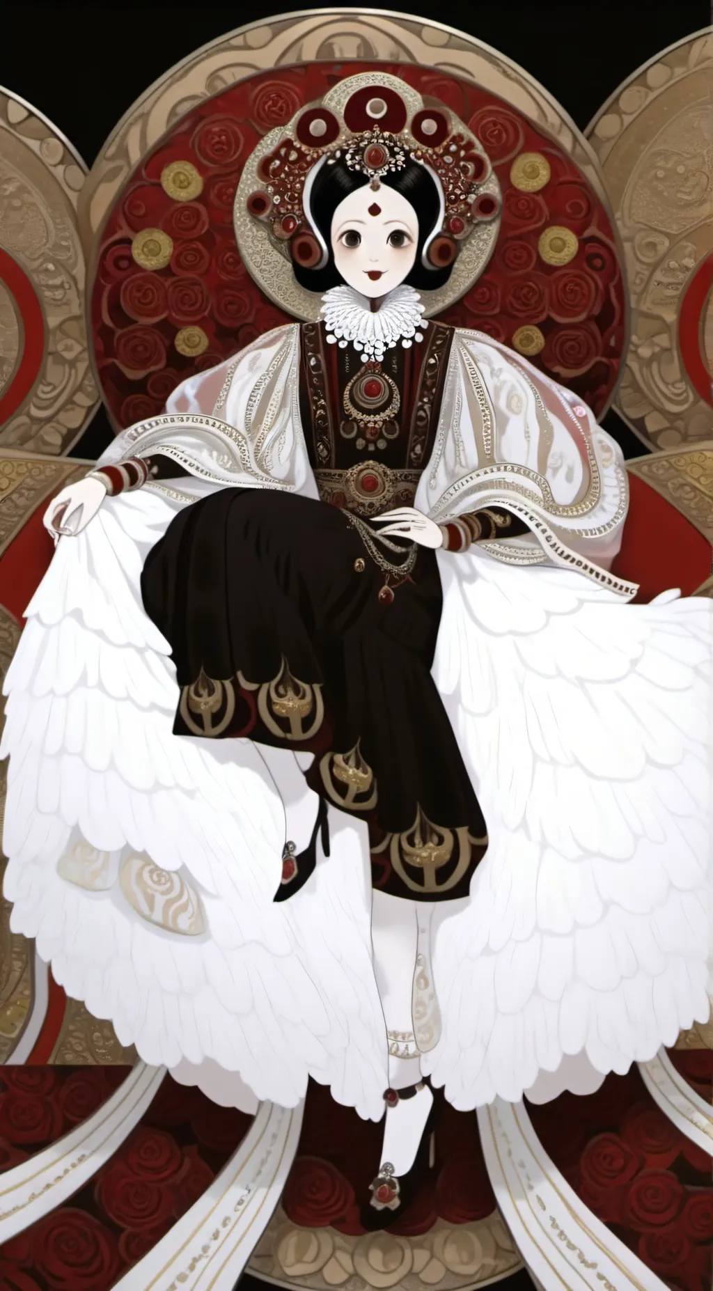 ai character: نازنین background