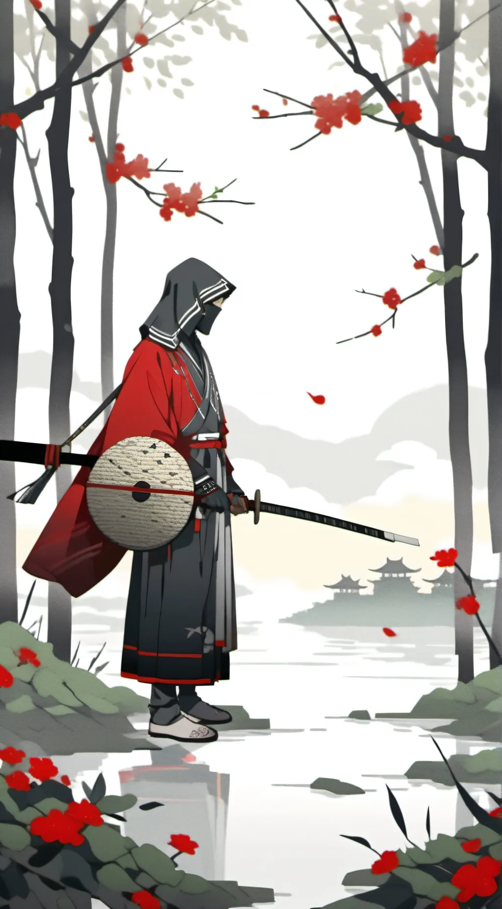 ai character: Zoro background