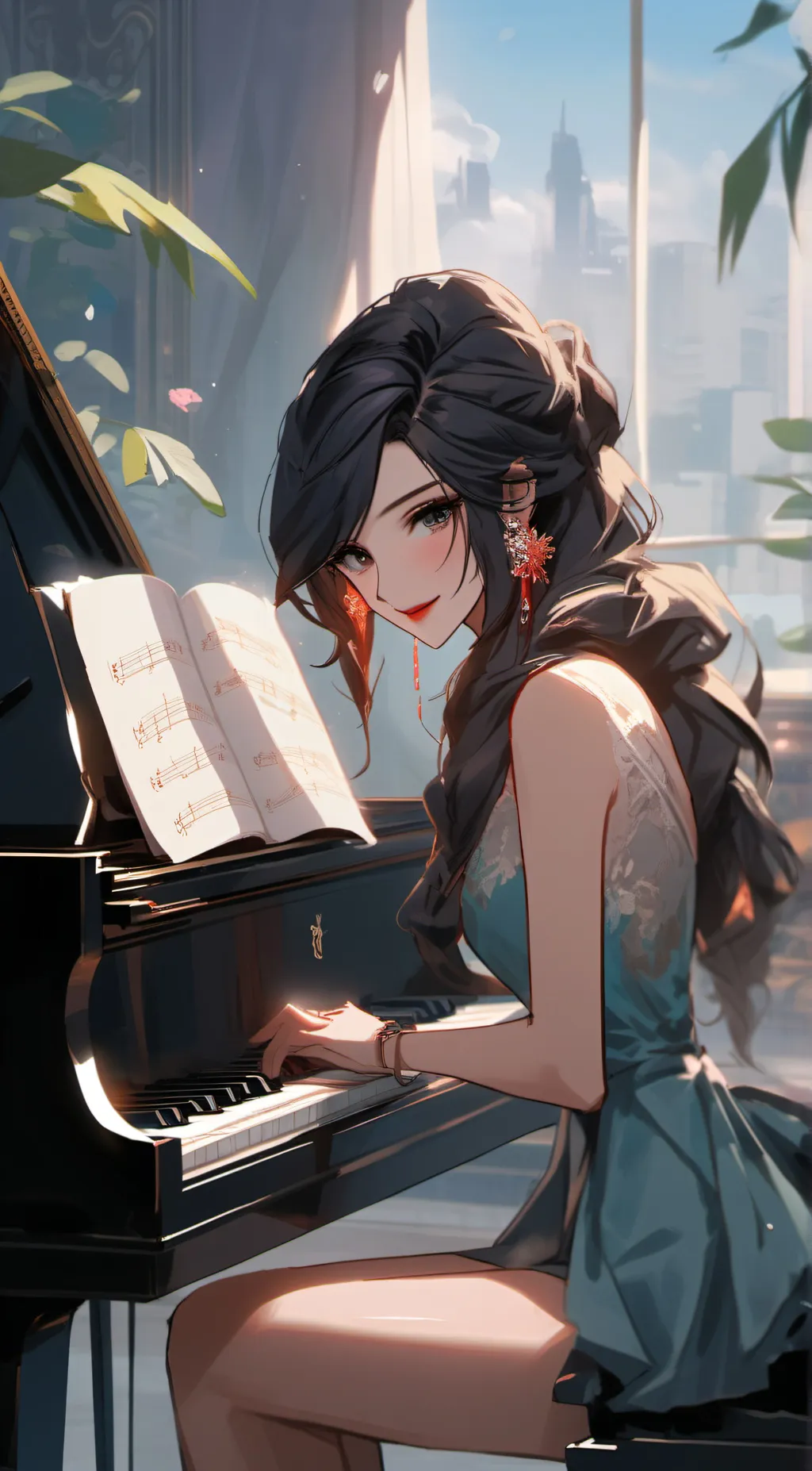 ai character: Jada background