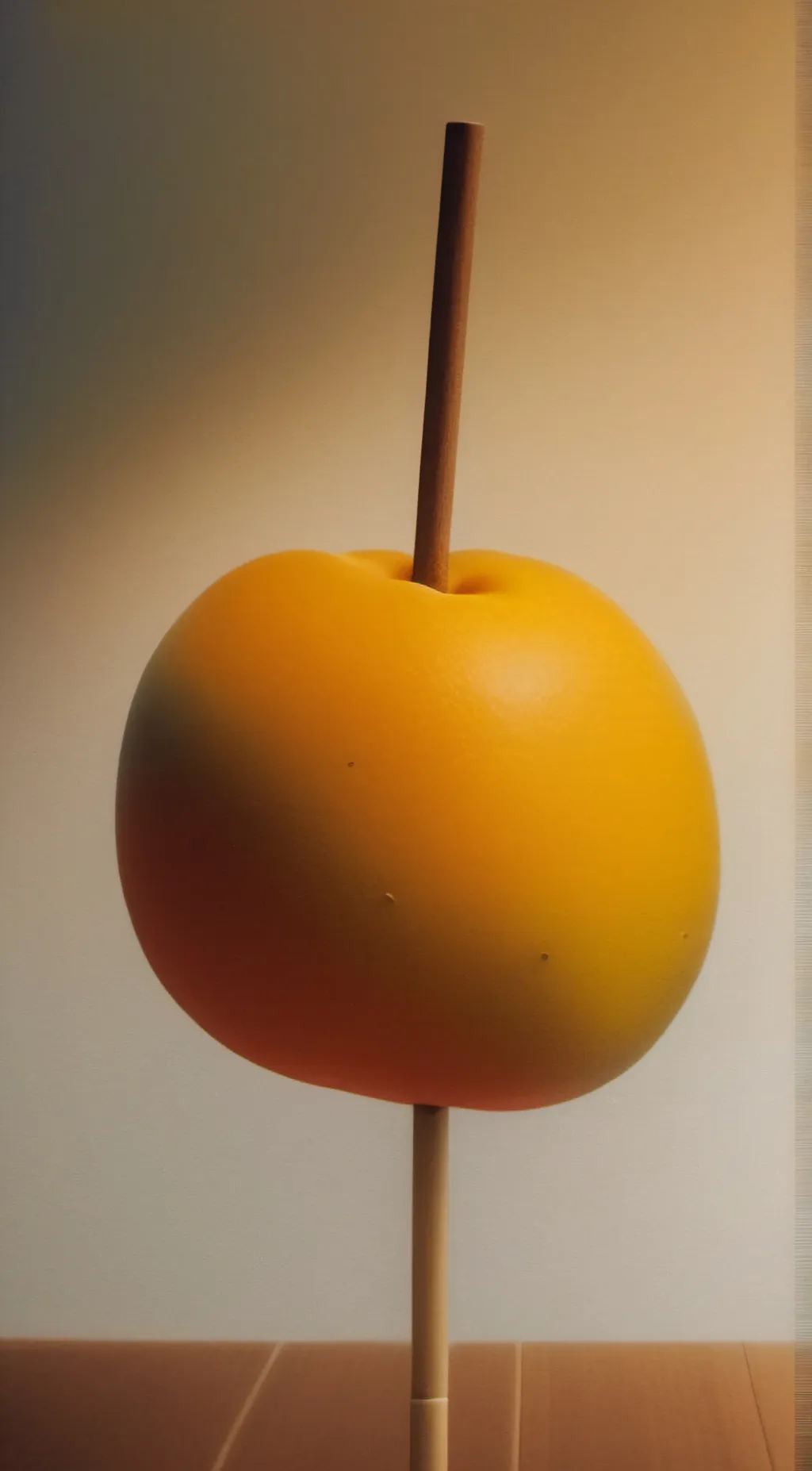 ai character: apple kebab background