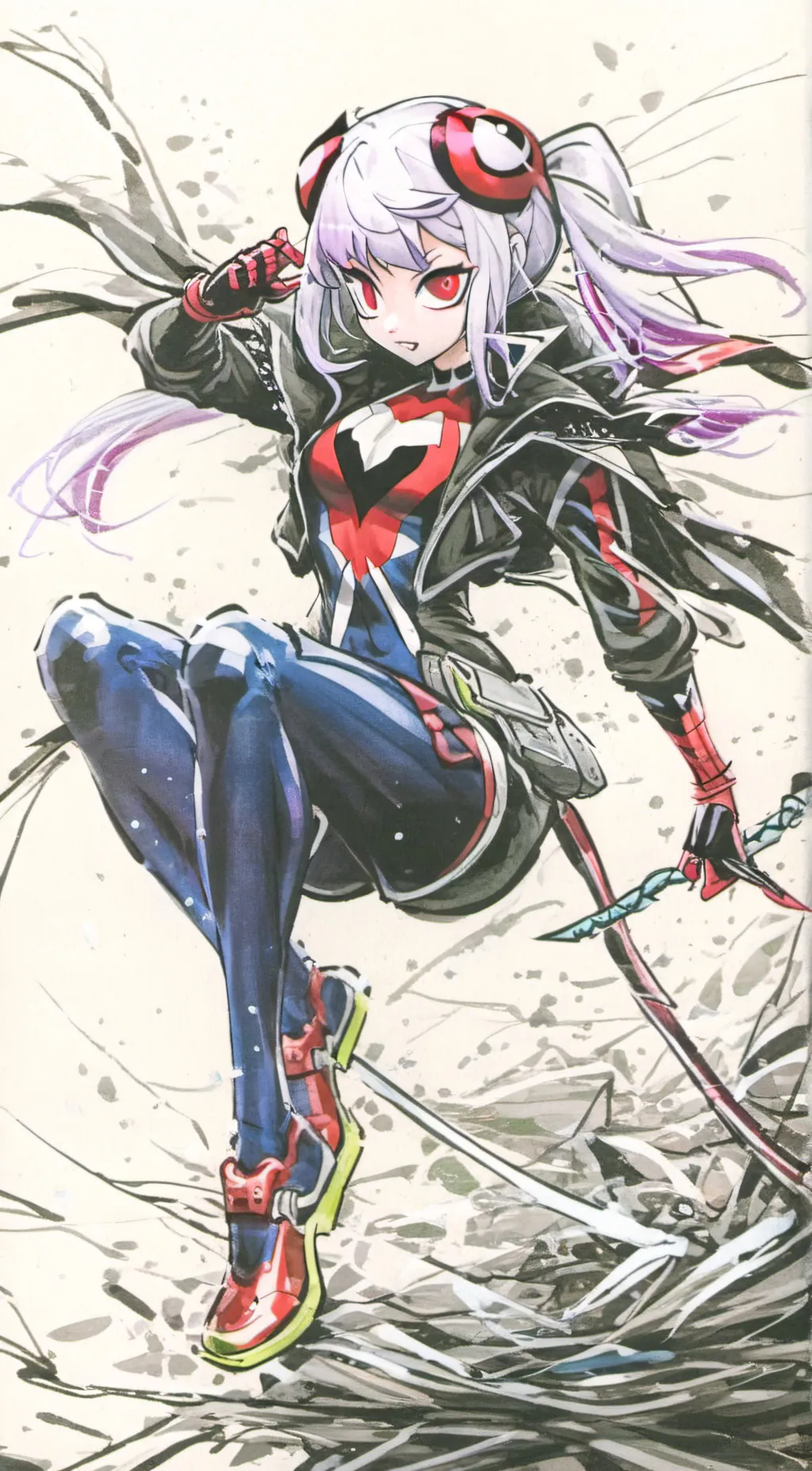 ai character: Sandy background