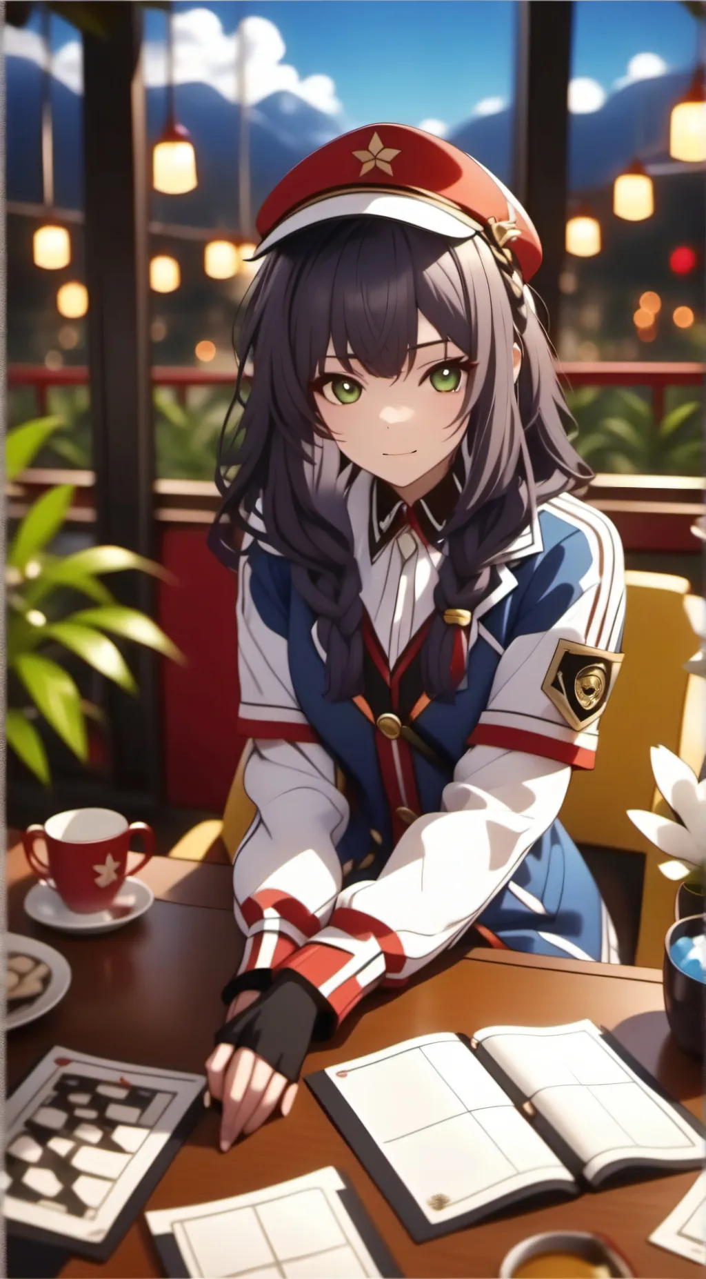 ai character: Mako background