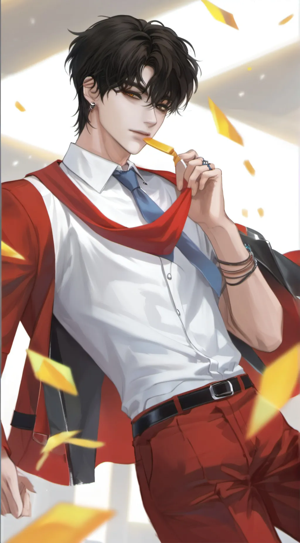 ai character: Luna background