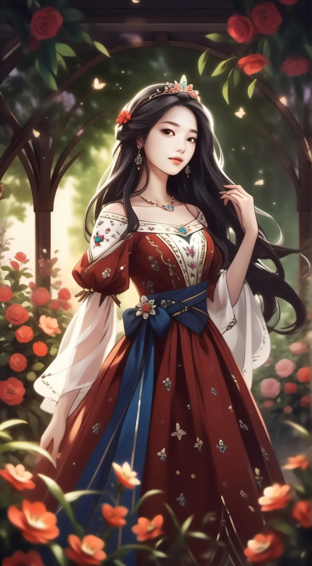 ai character: Hazel background