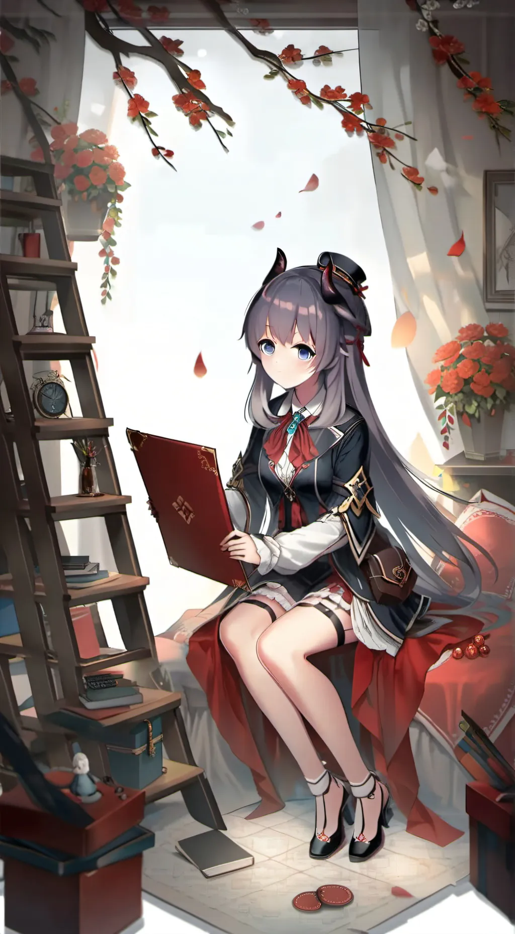 ai character: zoey  background