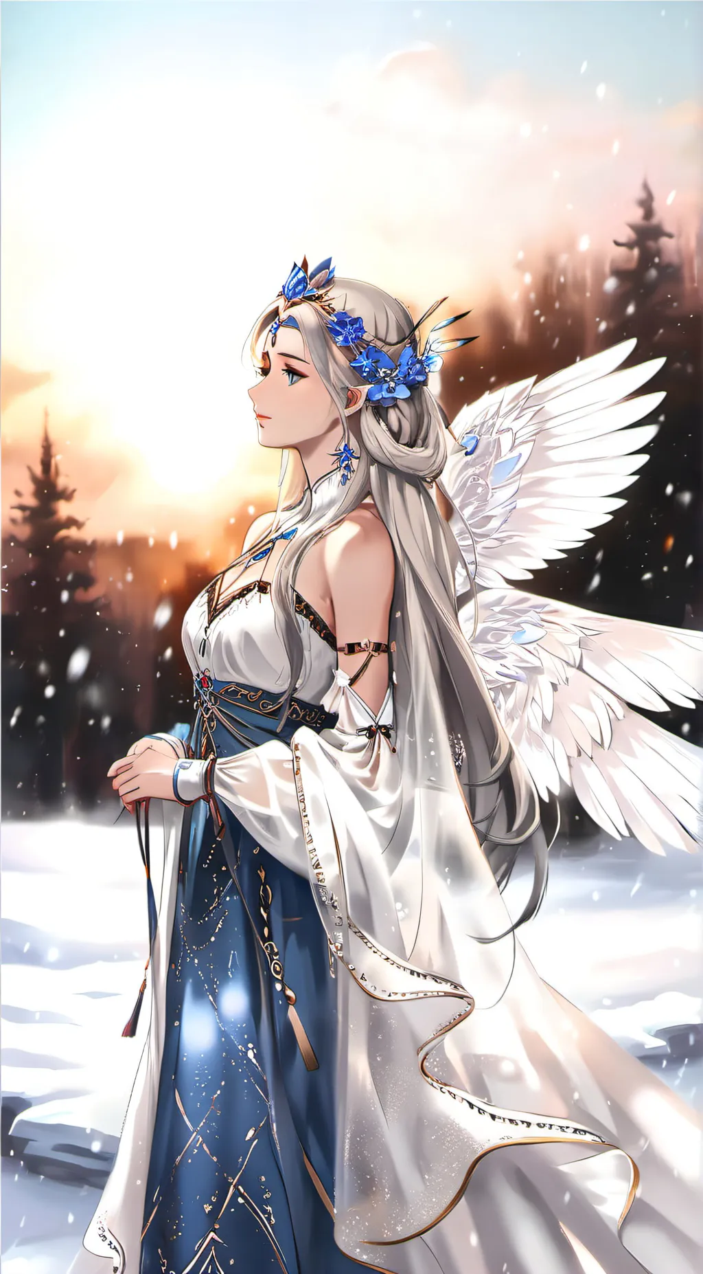 ai character: Ariel background