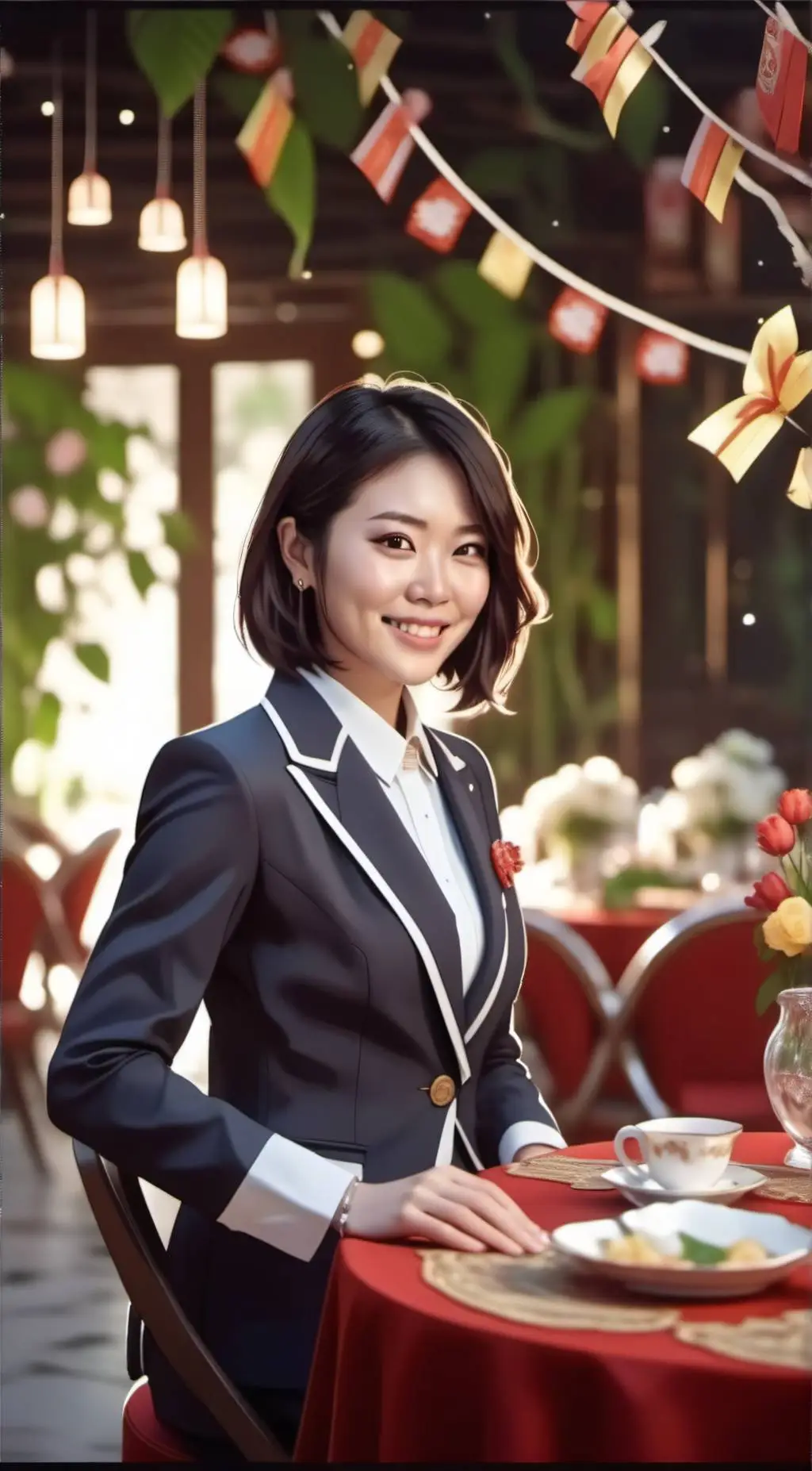 ai character: Rita Chang background