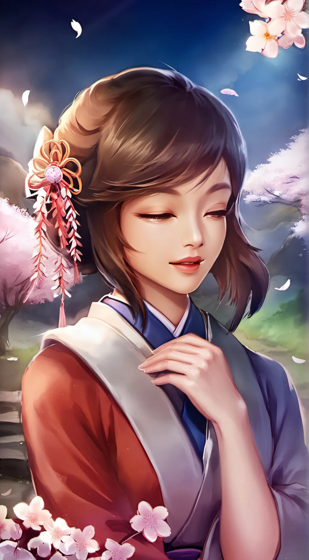 ai character: Guinevere Baroque background