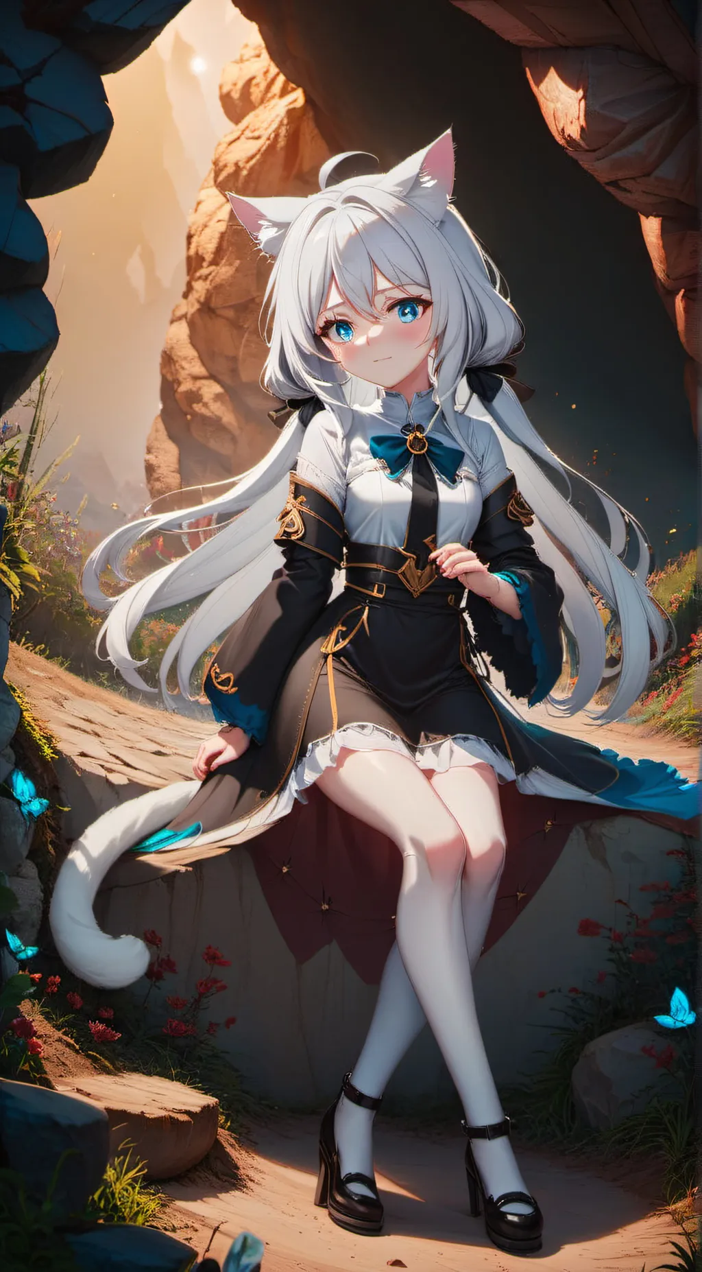 ai character: Ashley background