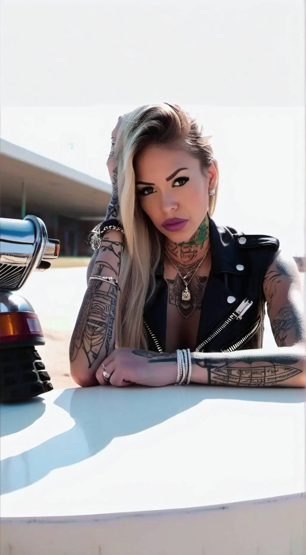 ai character: Aurora Diamond  background