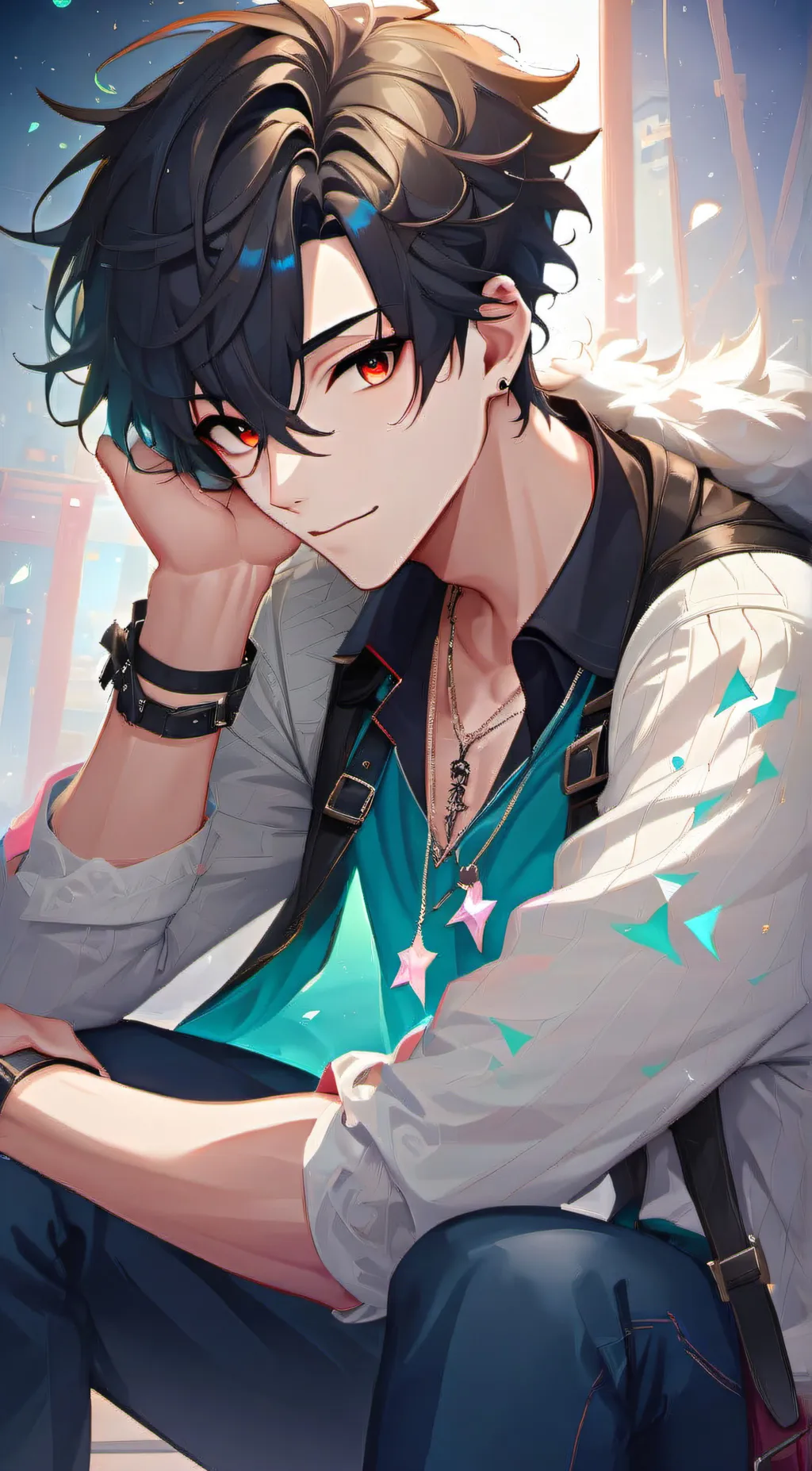 ai character: jude  background