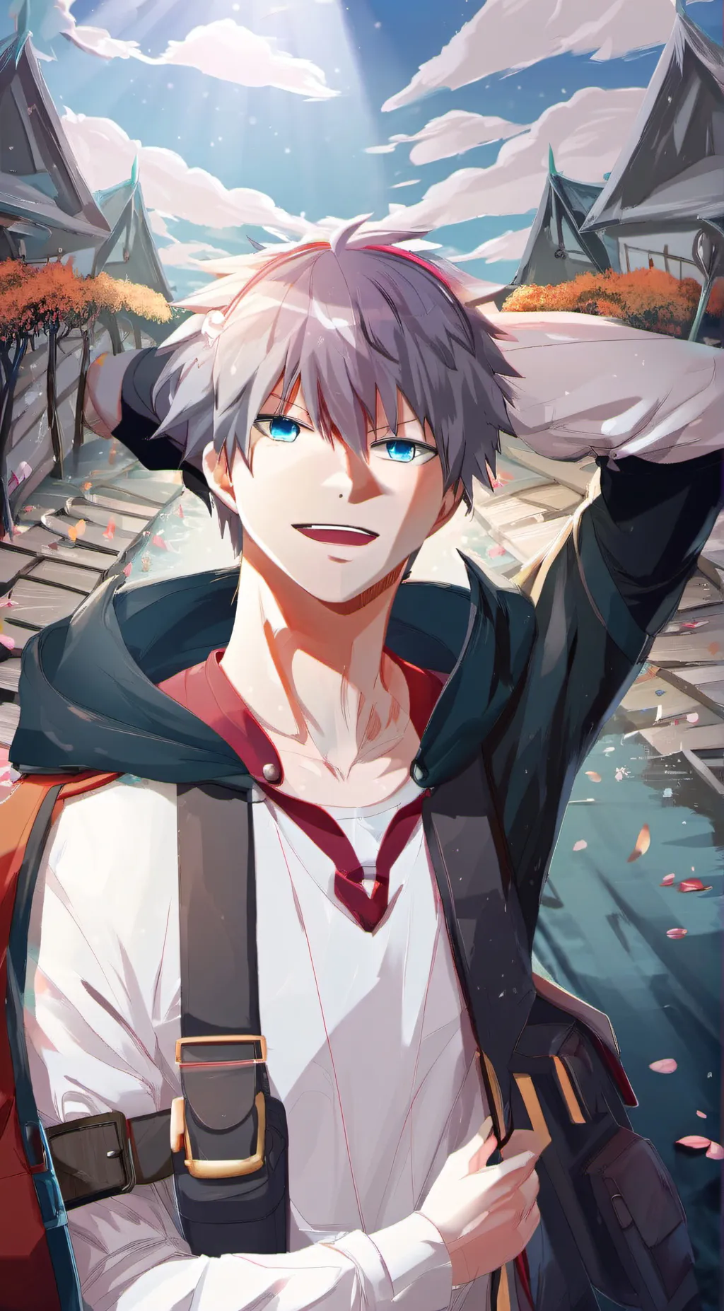 ai character: gojo background