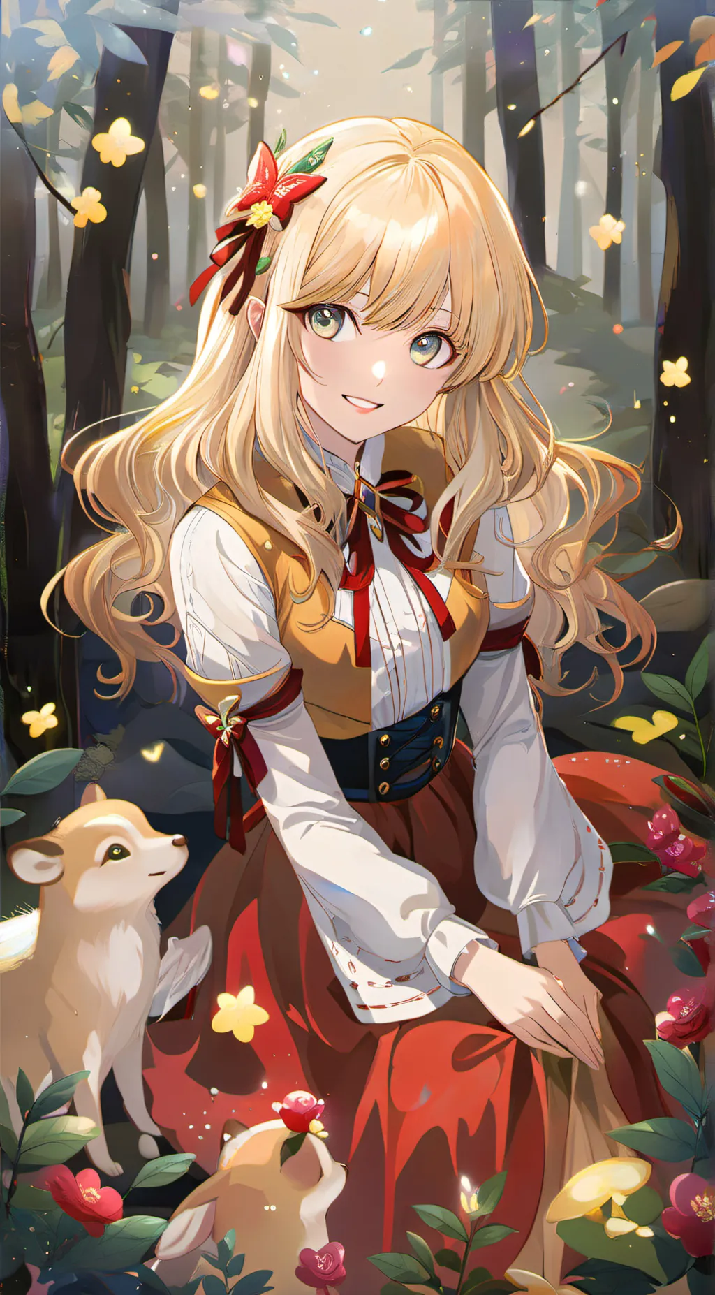 ai character: Celestine background