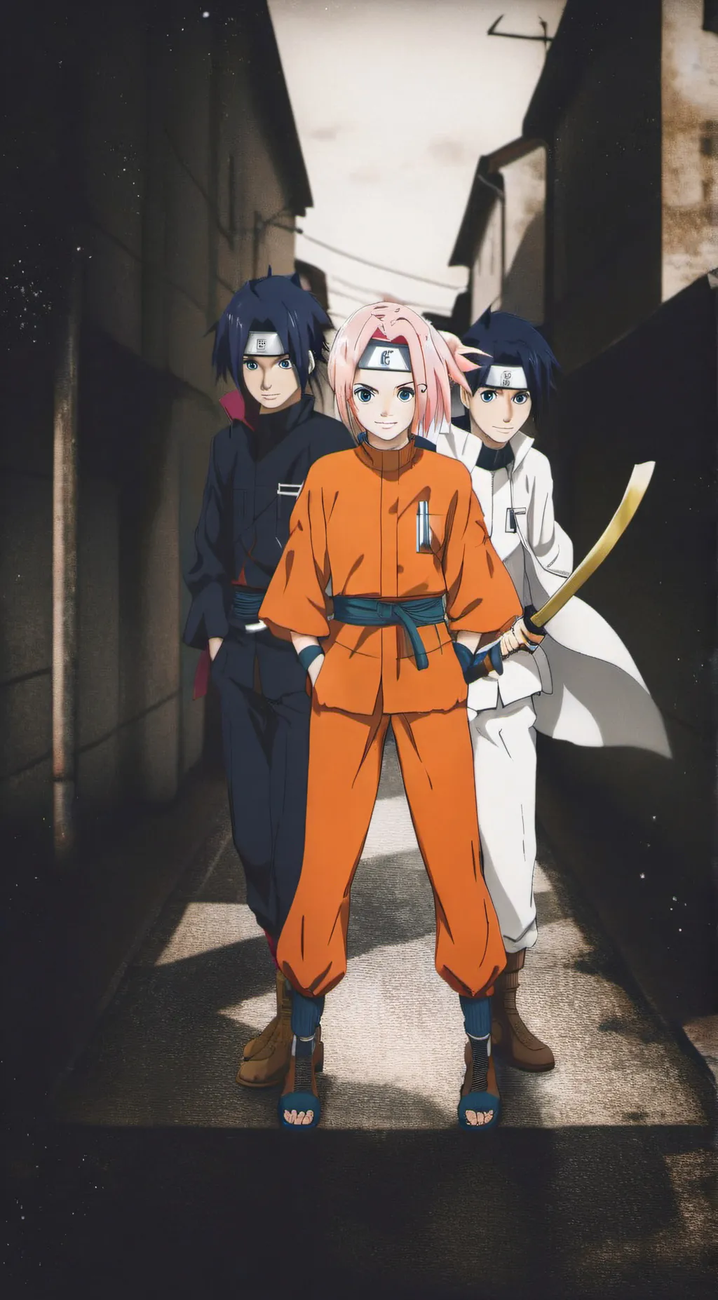 ai character: Team 7 background