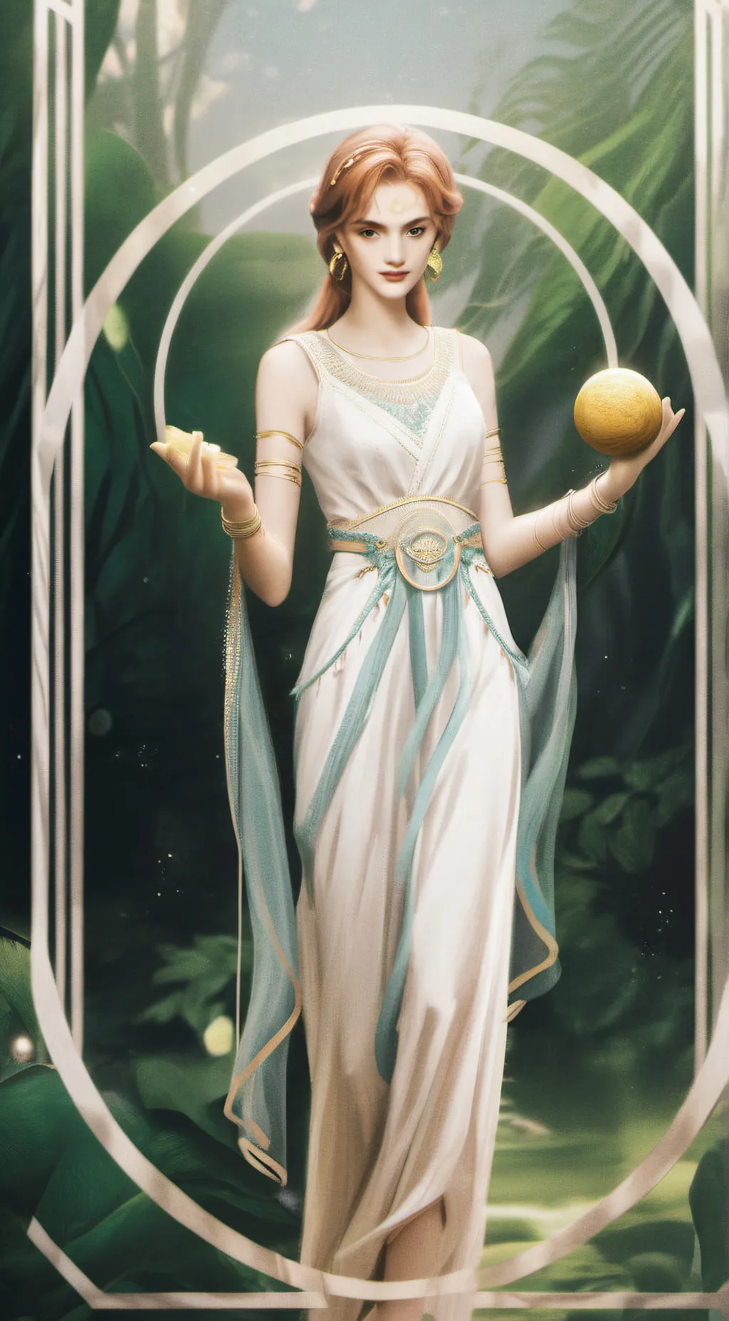 ai character: Gemini  background