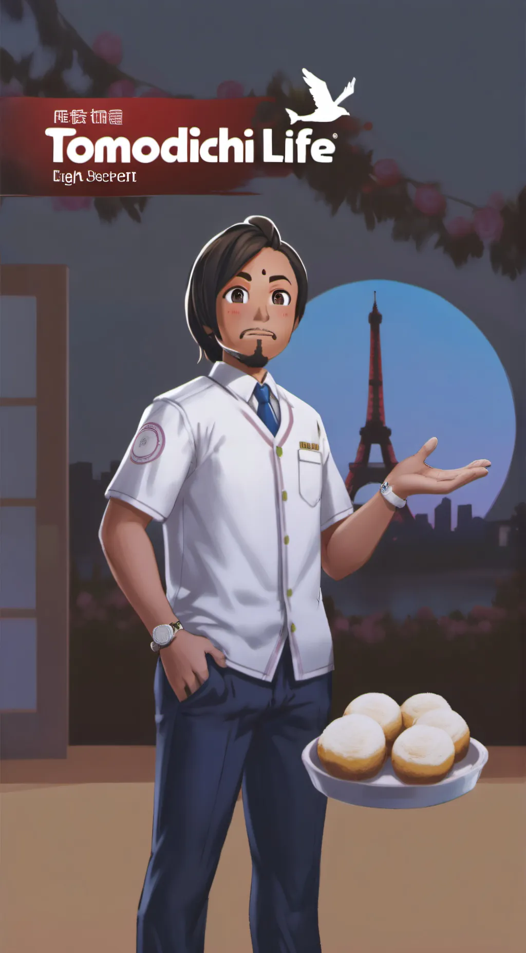 ai character: Tomodachi life background