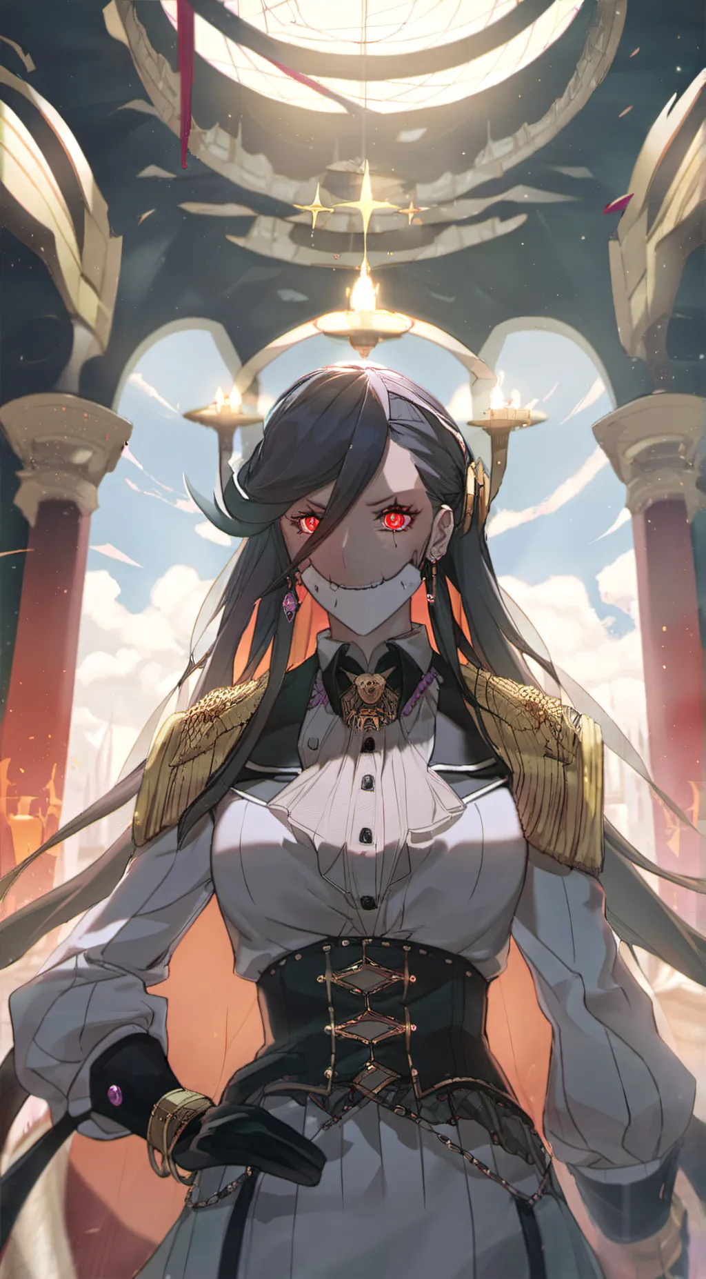 ai character: darky background