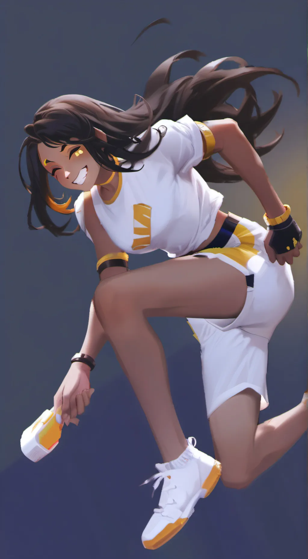 ai character: Choke background