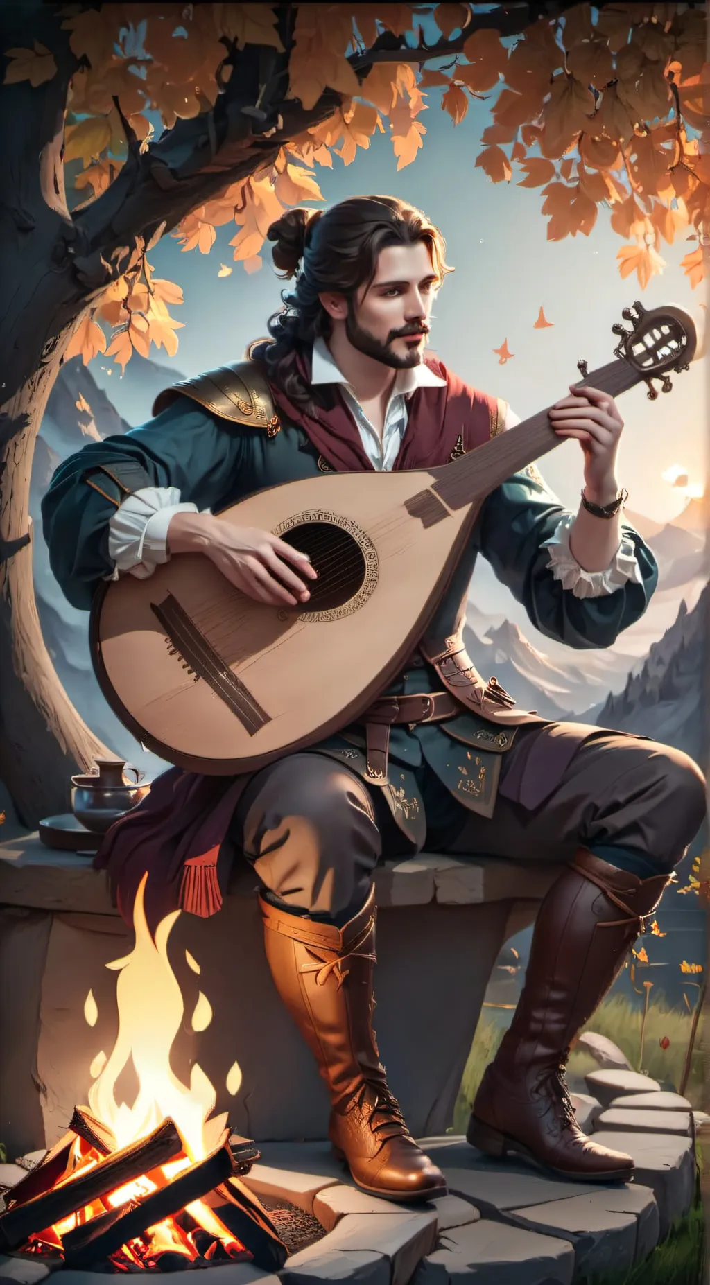 Talkie AI - Chat with Fredrick the Bard