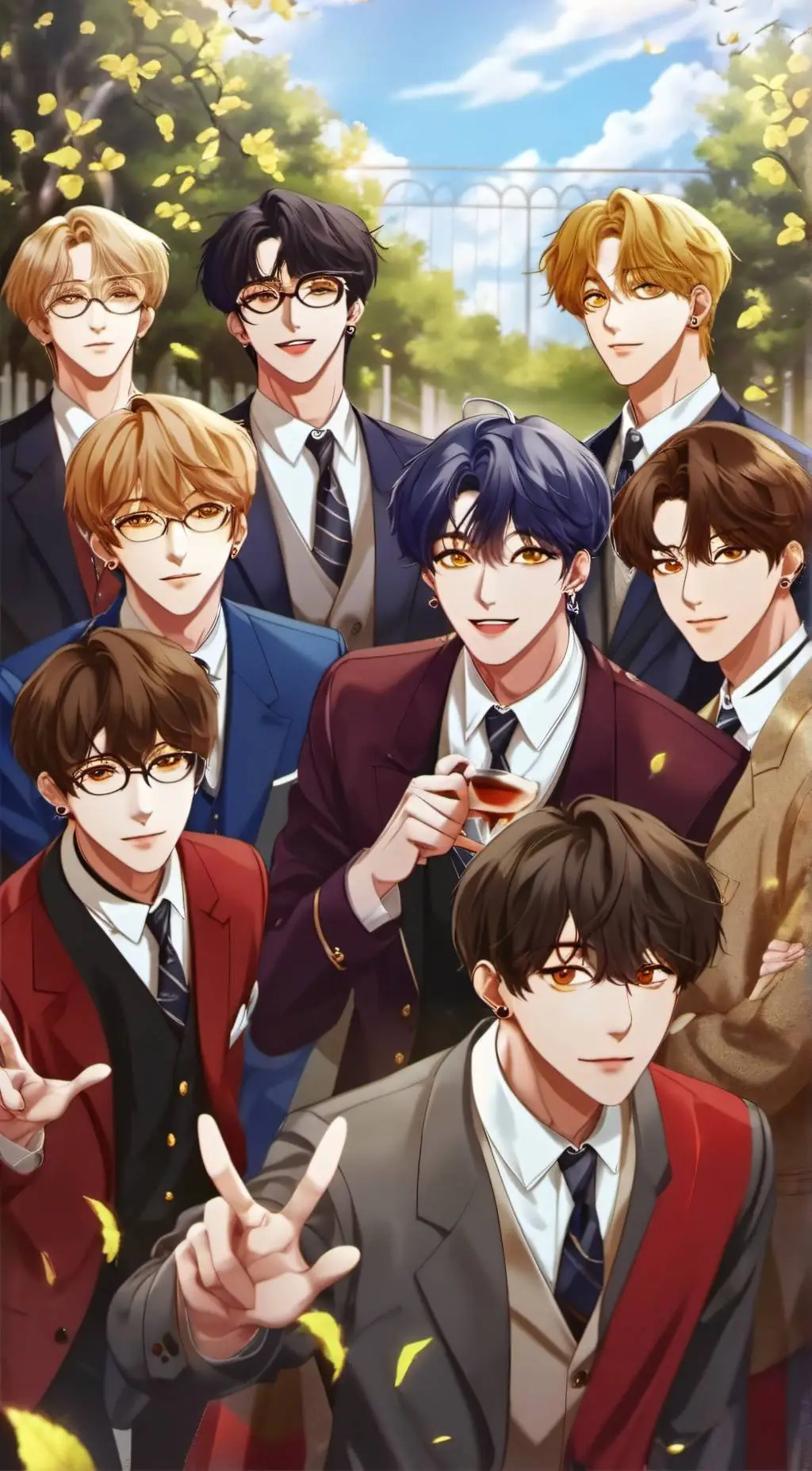 ai character: ❤️Stray kids❤️ background