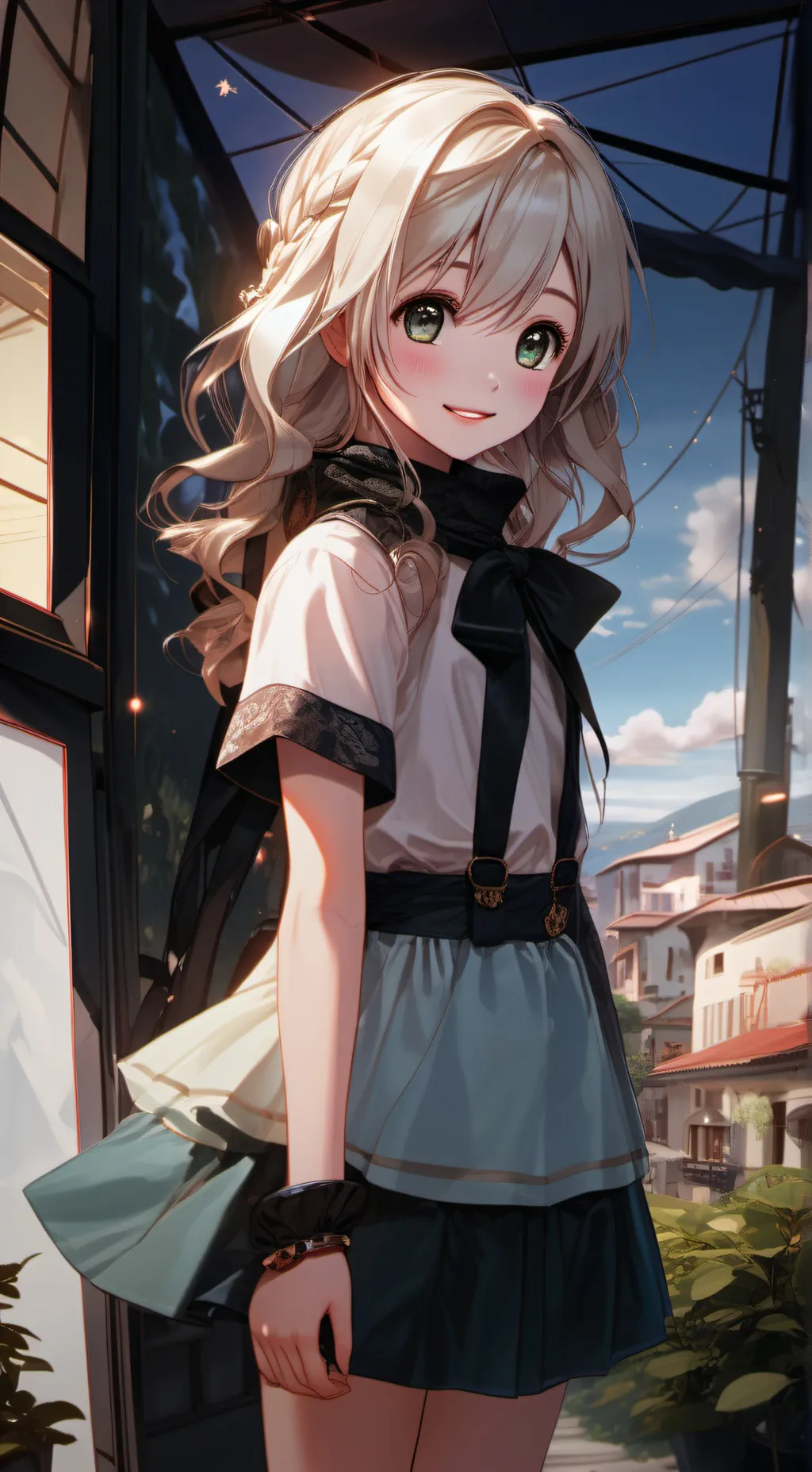 ai character: meya background