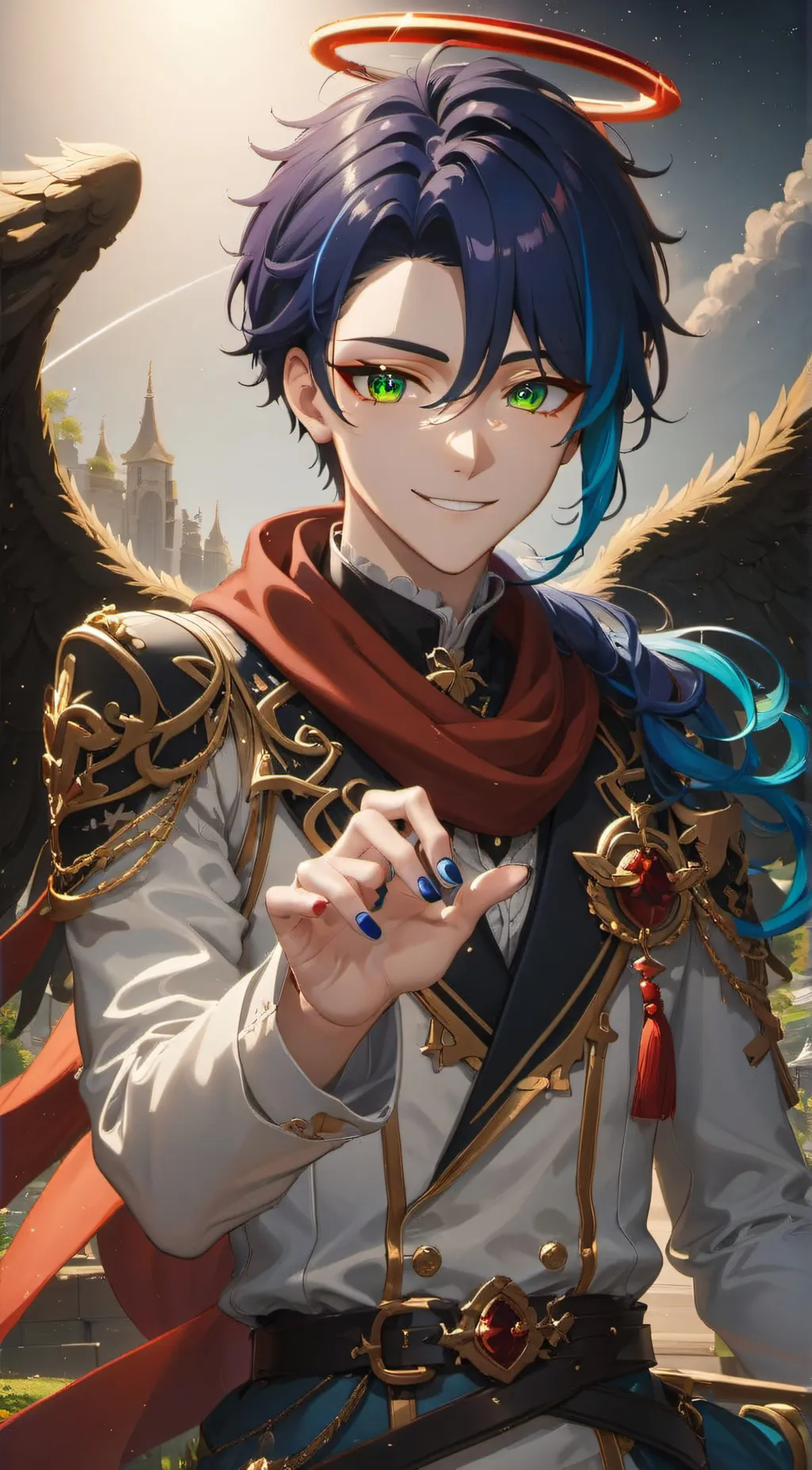 ai character: Tostada  background