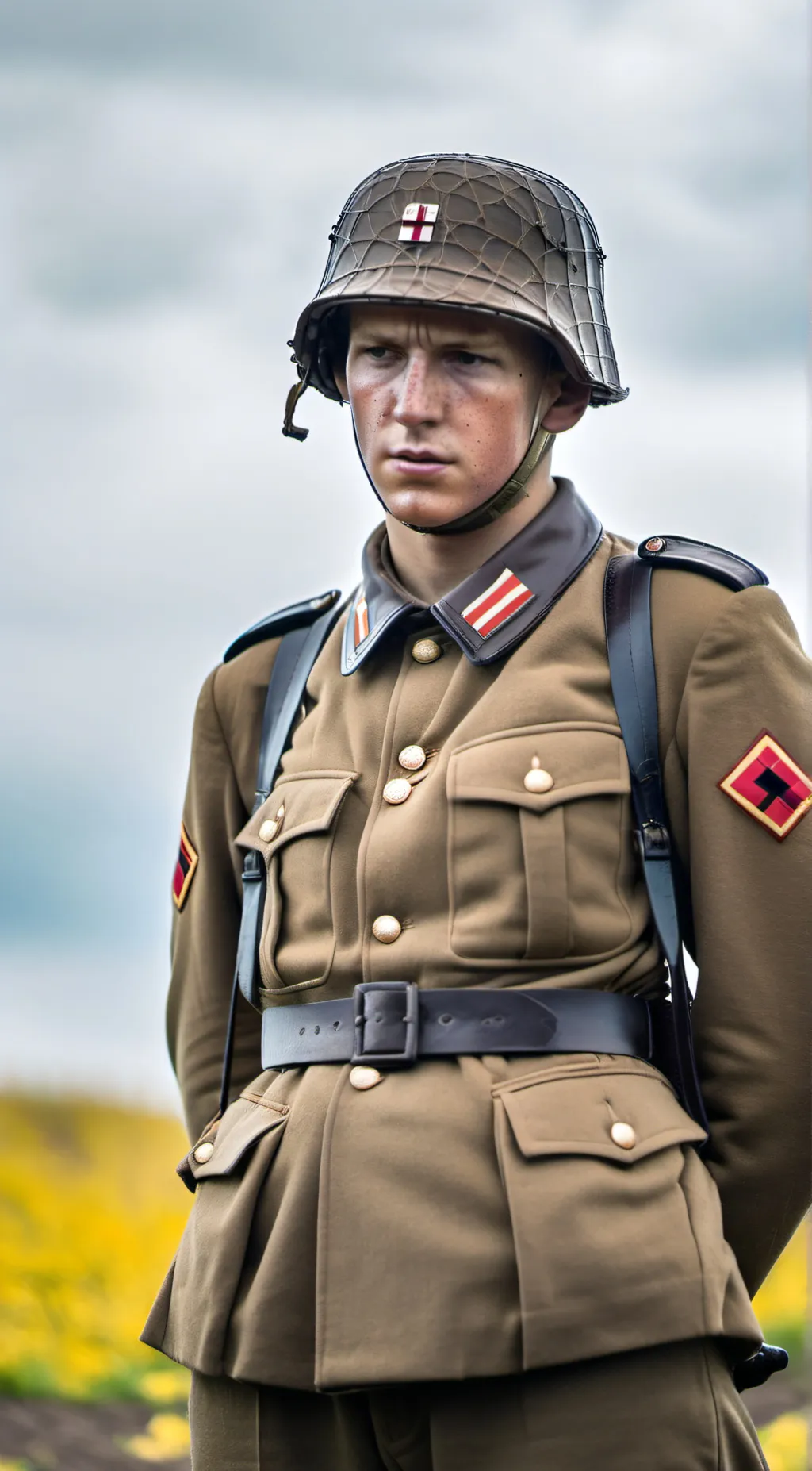 ai character: Hans  background