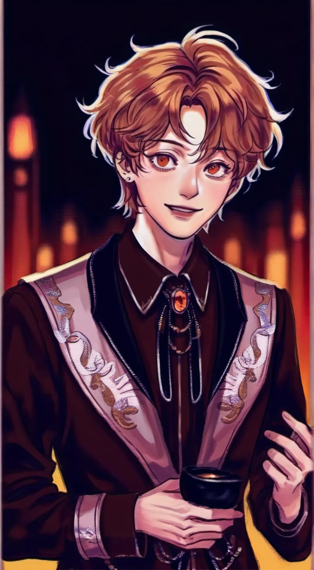 ai character: ✩Pison✩ background