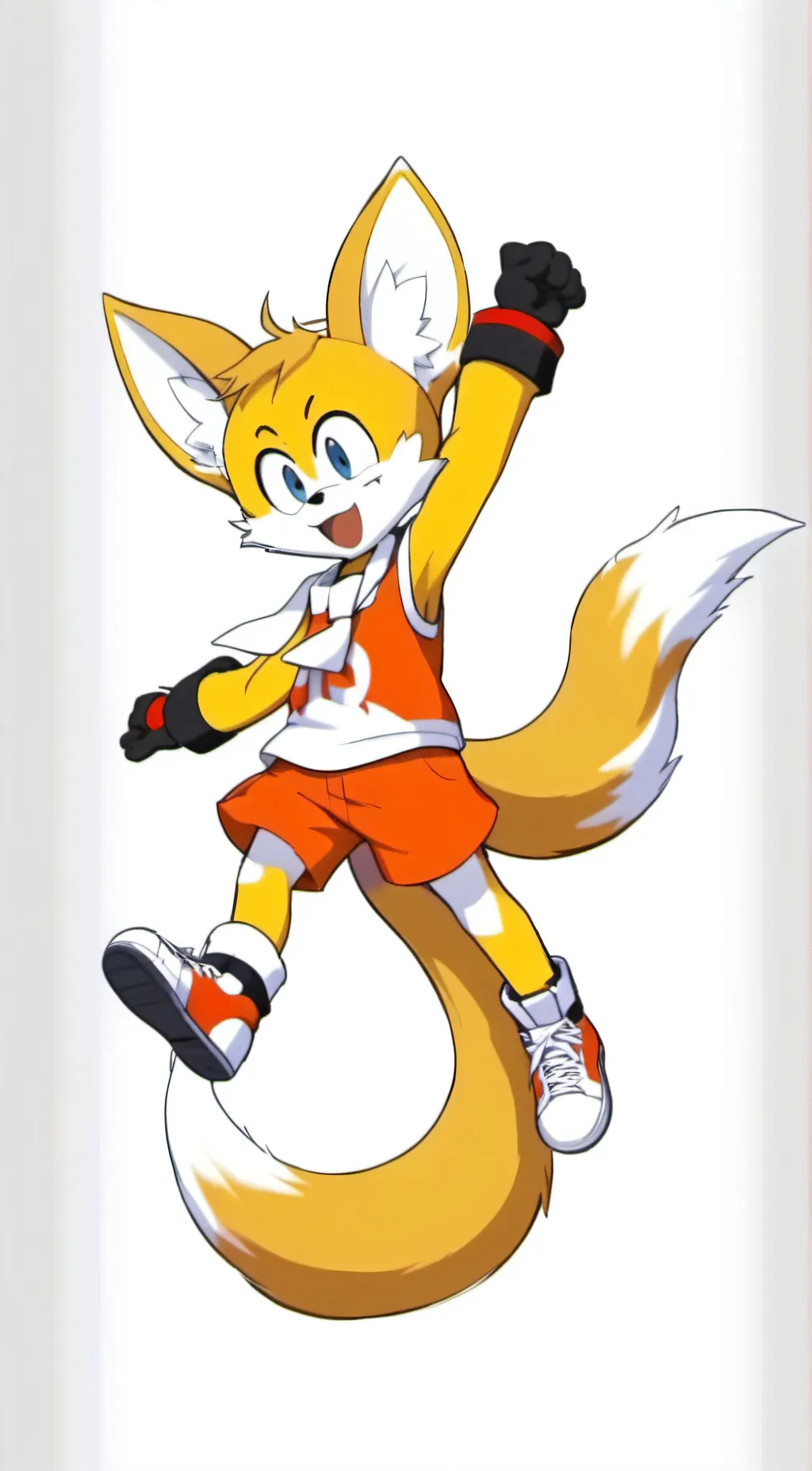 ai character: Tails background