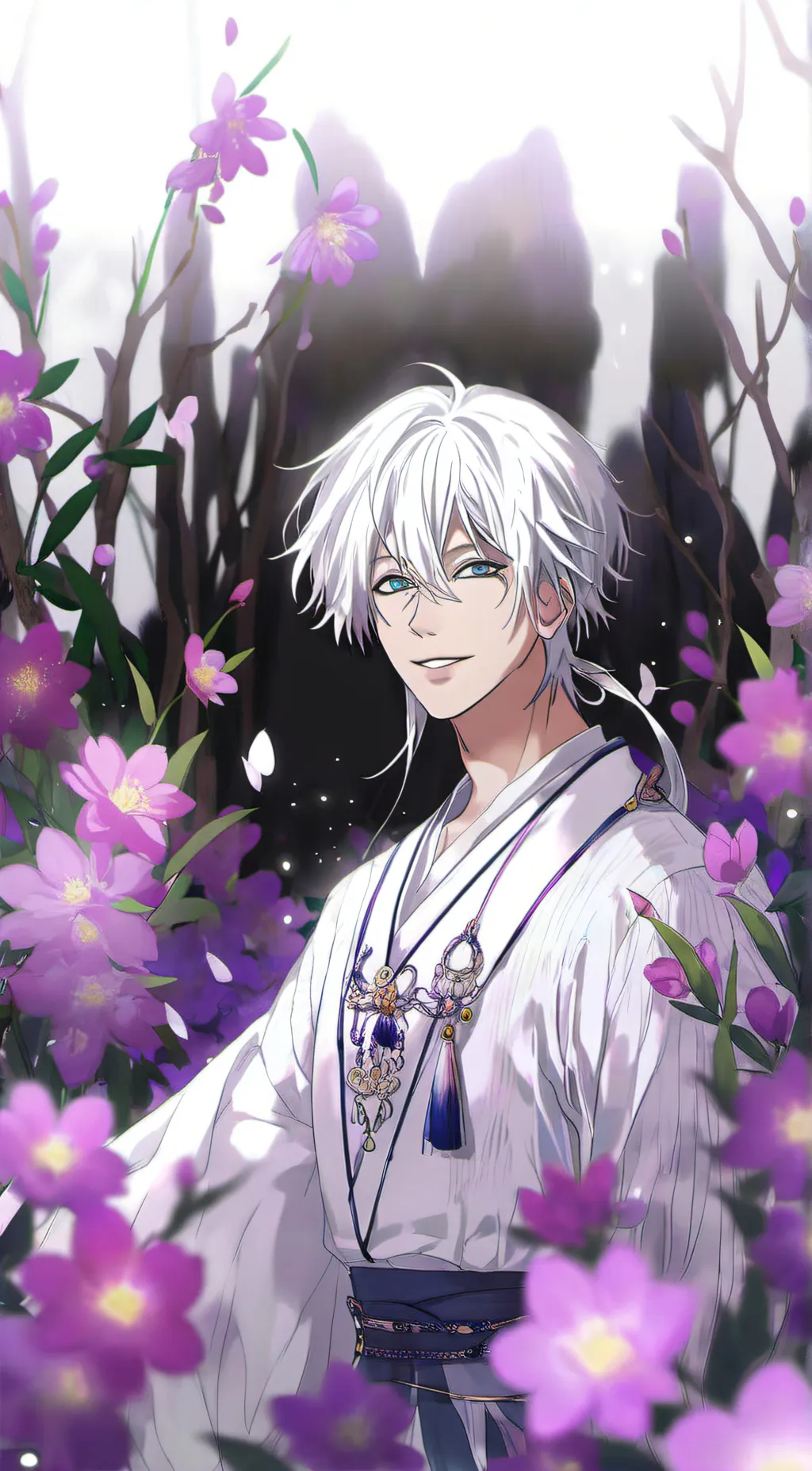 ai character: Damon Shiguro background