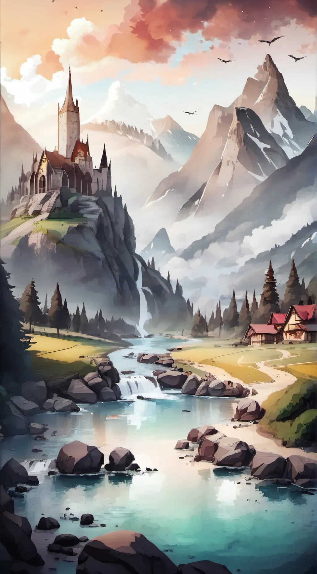 ai character: Place background