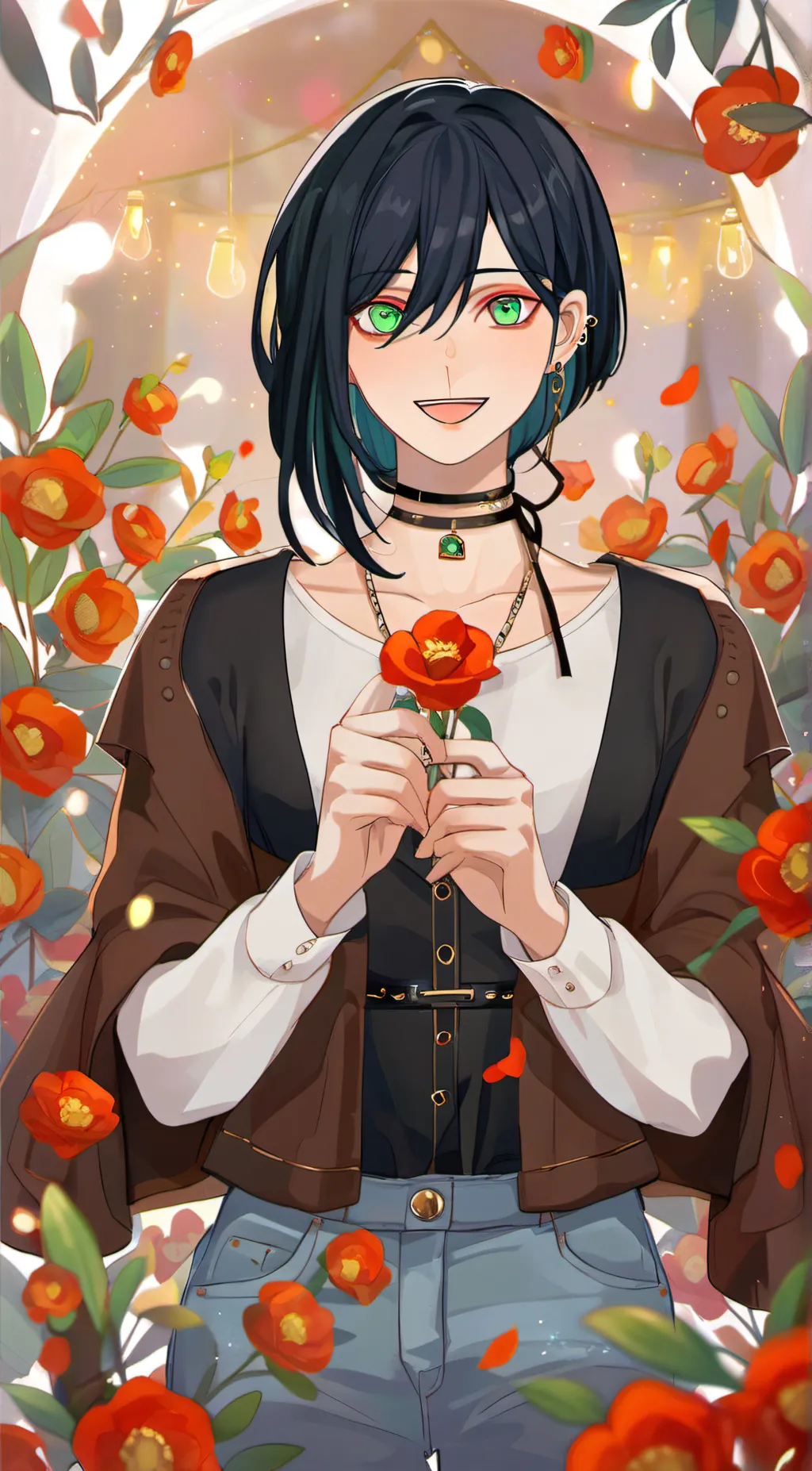 ai character: Alphy background