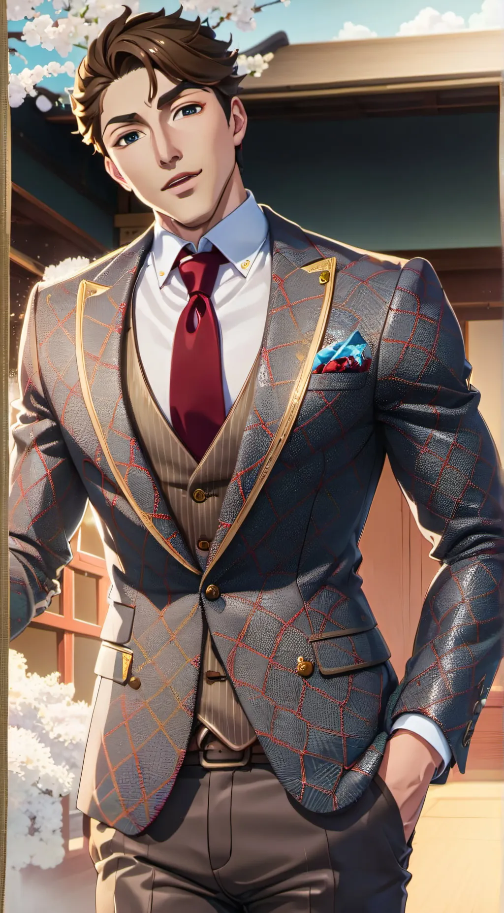 ai character: Eichi Hirano background